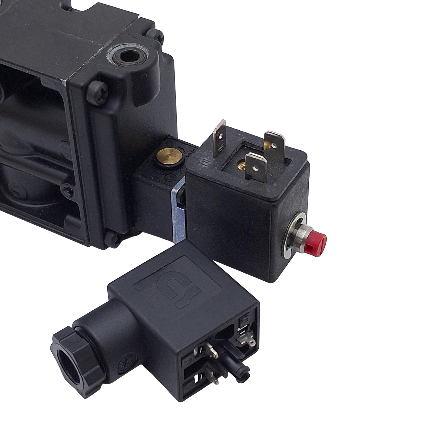 New Norgren MN01CGA75AJPA Solenoid Valve, 5/2-Way, 1/2in NPT, 150psi, 24VDC Coil