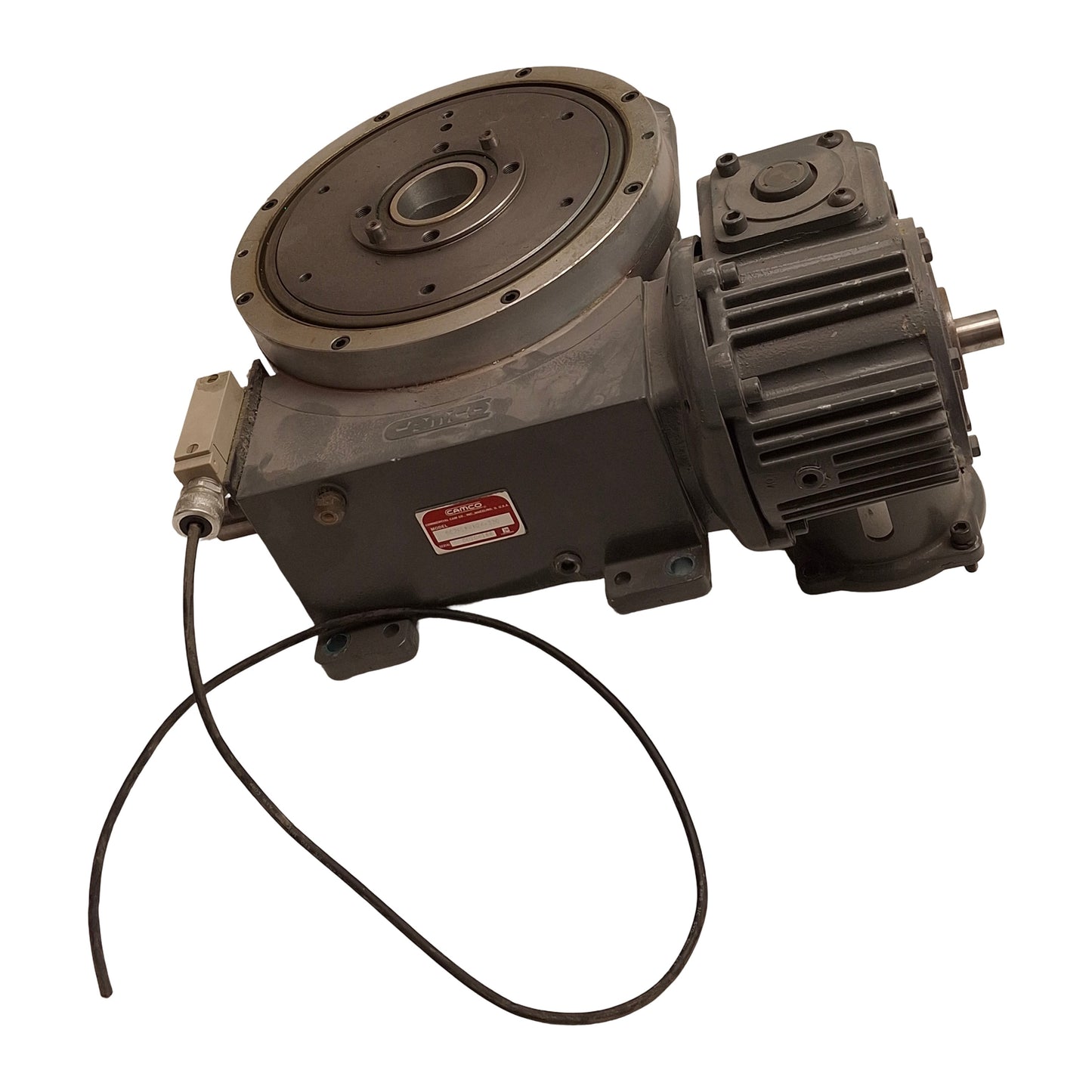 Used Camco 902RDM4H24-330 Indexer W/ H01XX5201 Drive, 330° Index Period, 4-Stop 90Deg