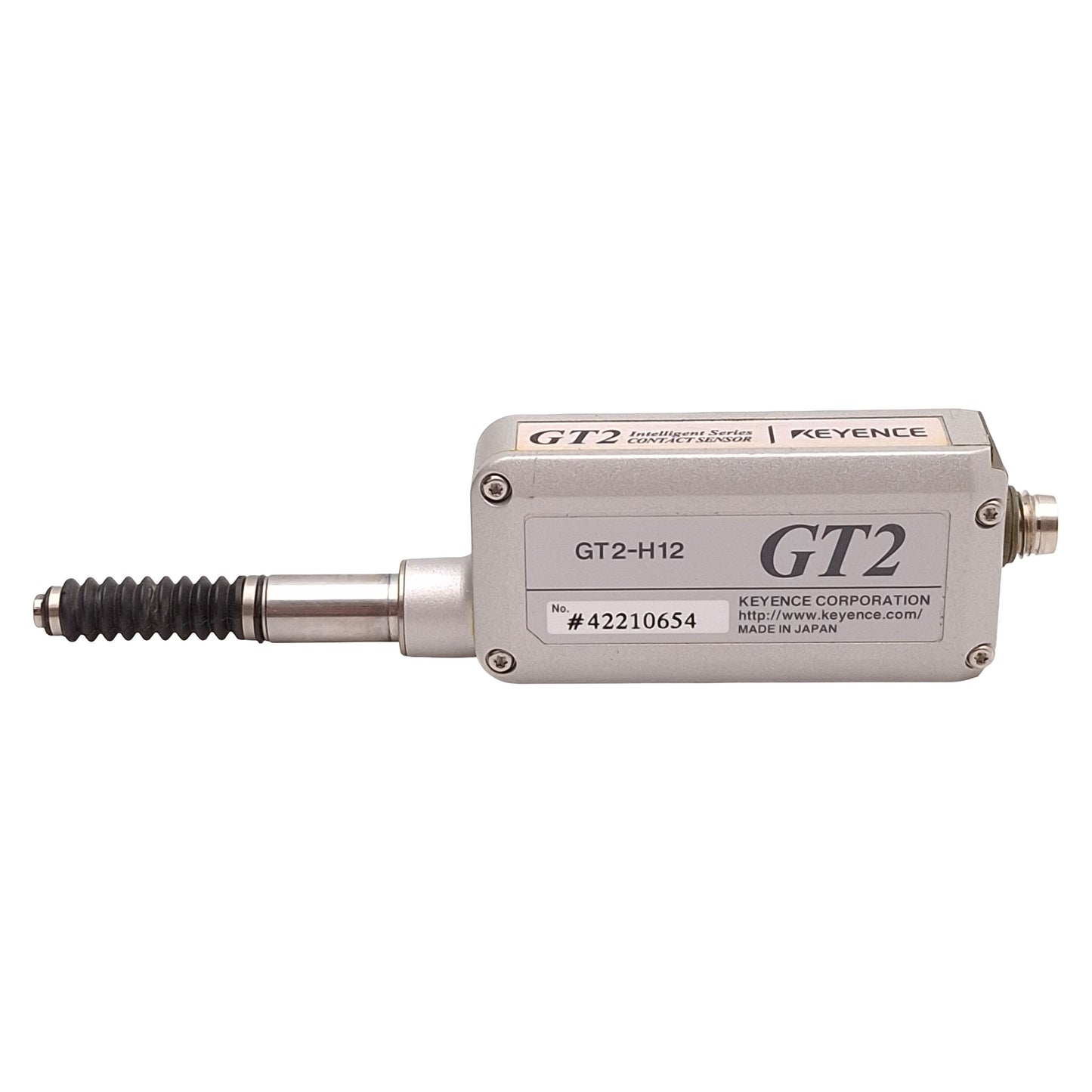 Used Keyence GT2-H12 High-Accuracy Digital Contact Sensor Head, 12mm, 0.5µm, M8 4-Pin