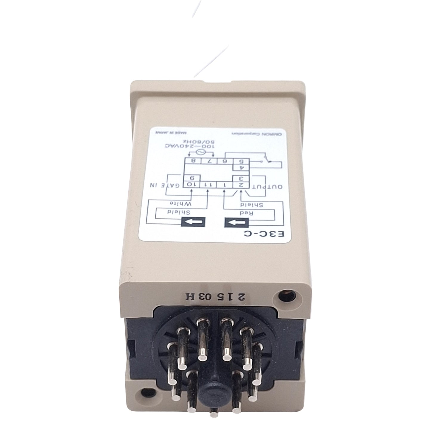 New Omron E3C-C Photoelectric Switch Amplifier, 100-240VAC In, 220VAC/24VDC Out
