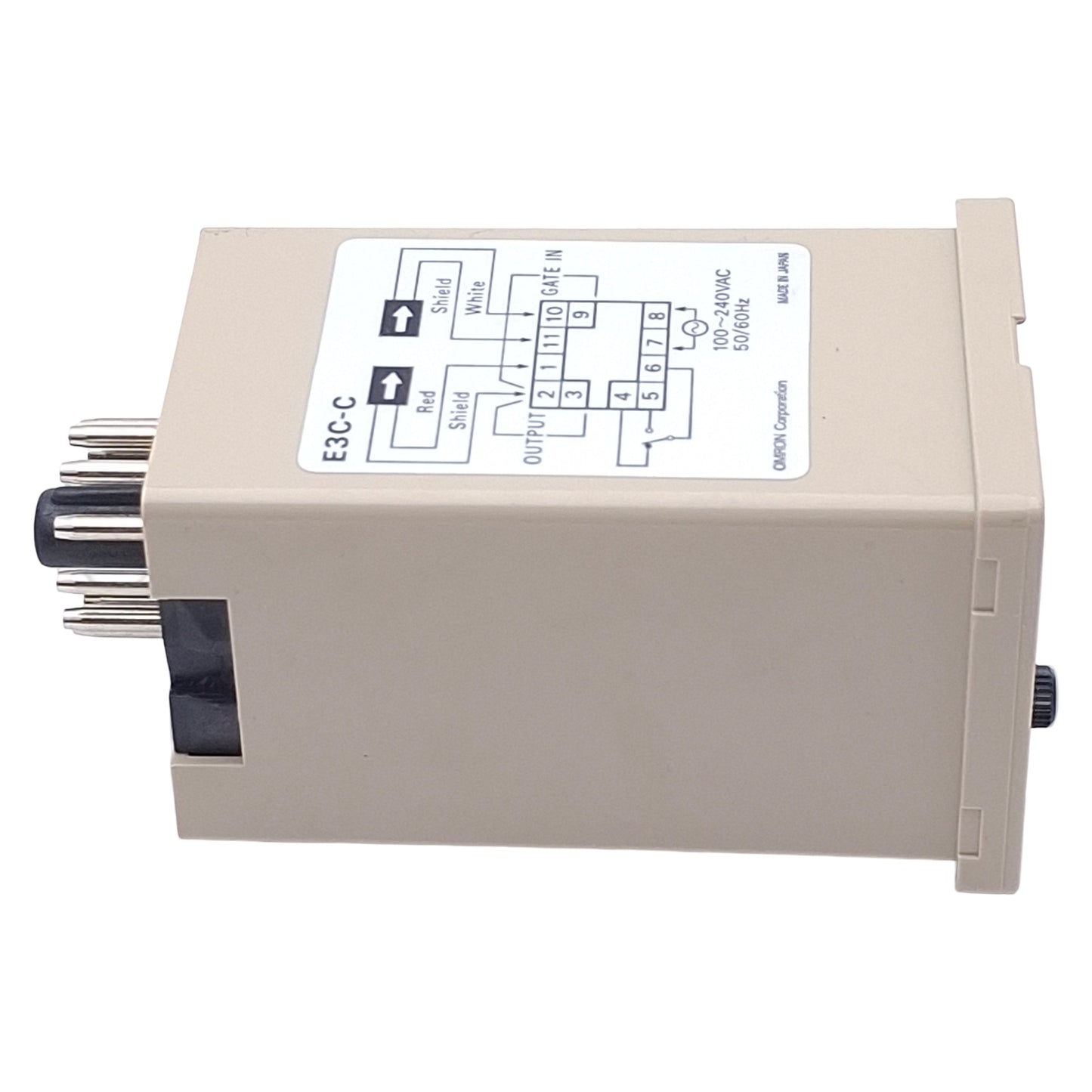 New Omron E3C-C Photoelectric Switch Amplifier, 100-240VAC In, 220VAC/24VDC Out