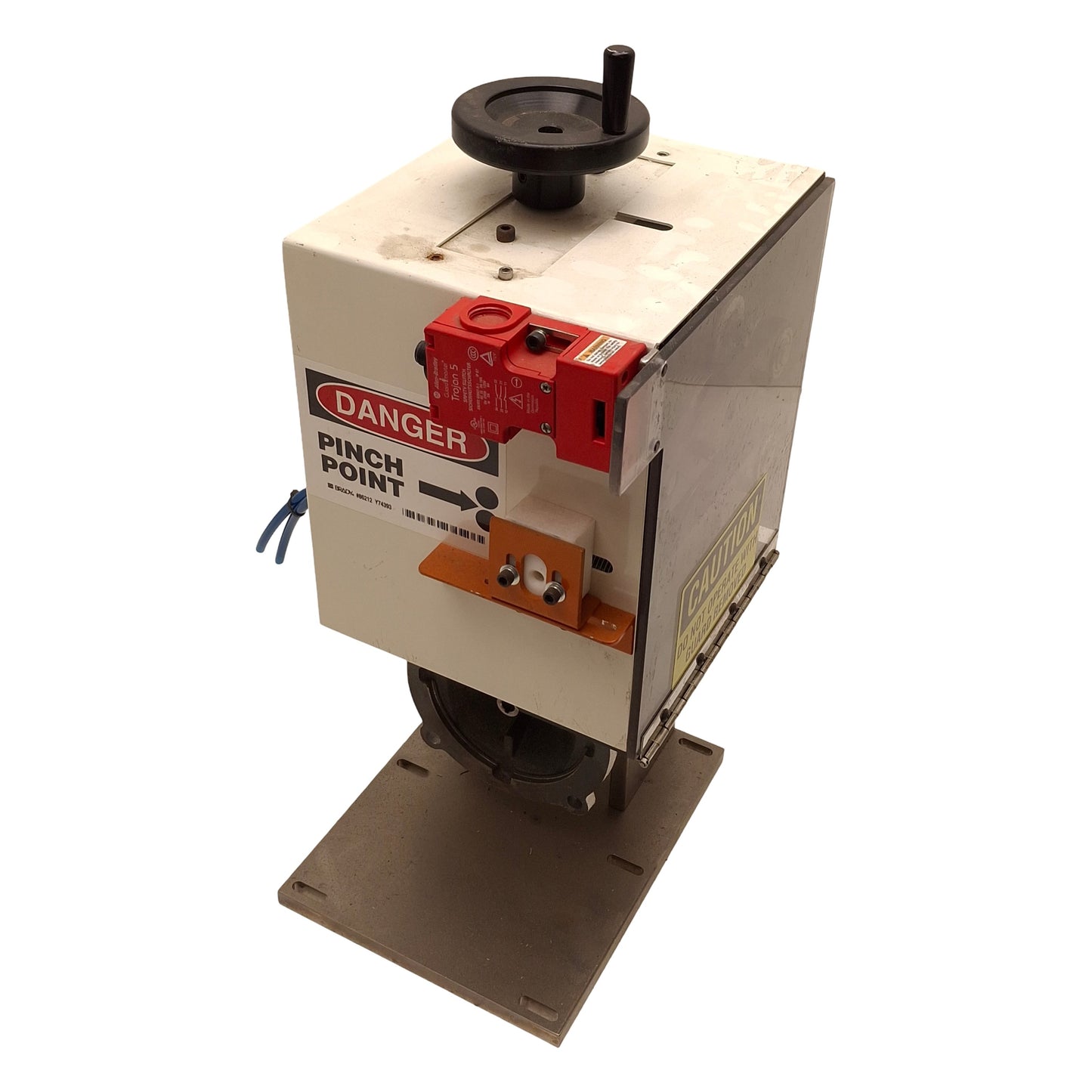 Used RDN Mfg 206-2 Extrusion Puller Head, 2in Belt Width, 1/2in OD Capacity, 6in L