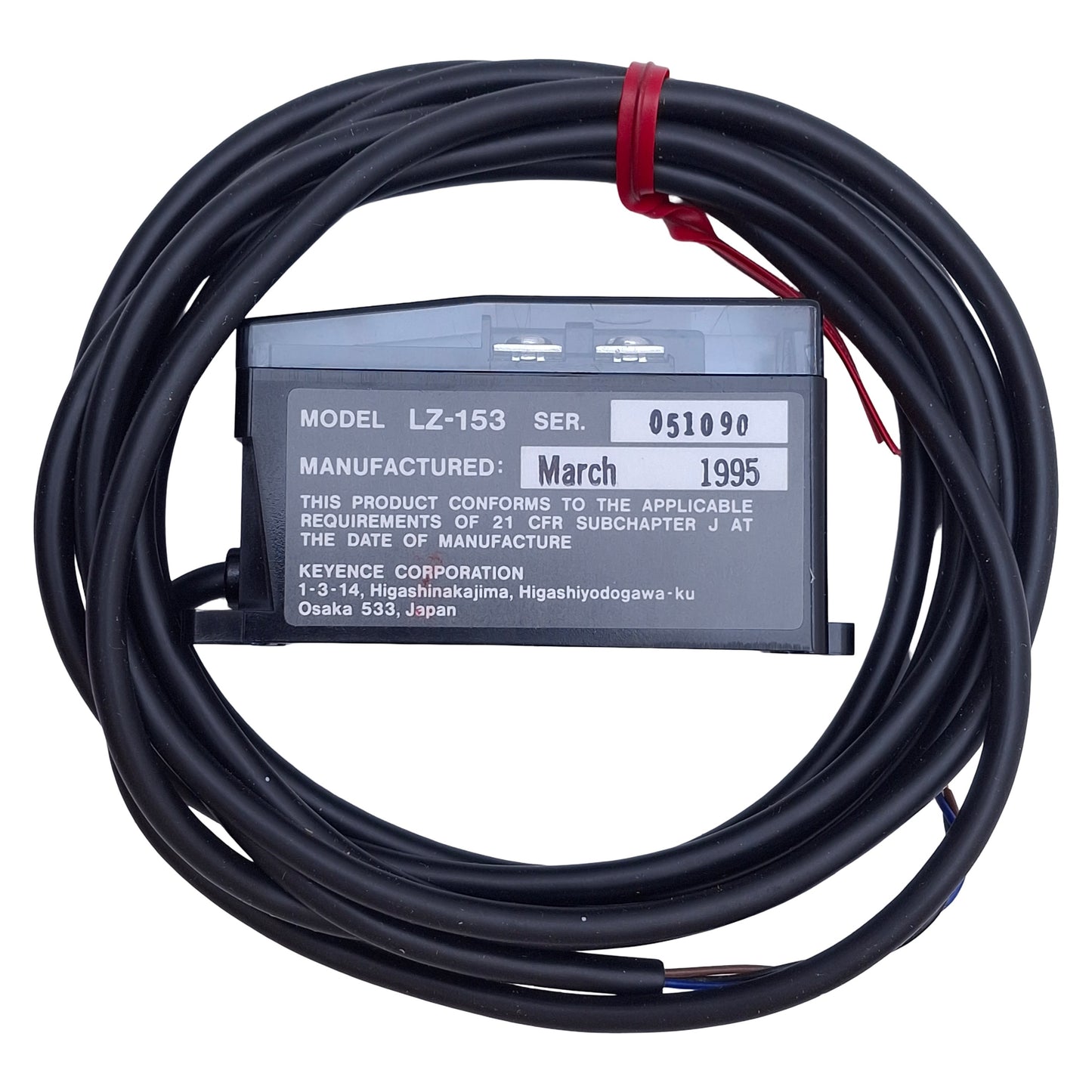 New Keyence LZ-A152 Photoelectric Laser Sensor Amplifier Unit NPN, 12-24VDC 60mA