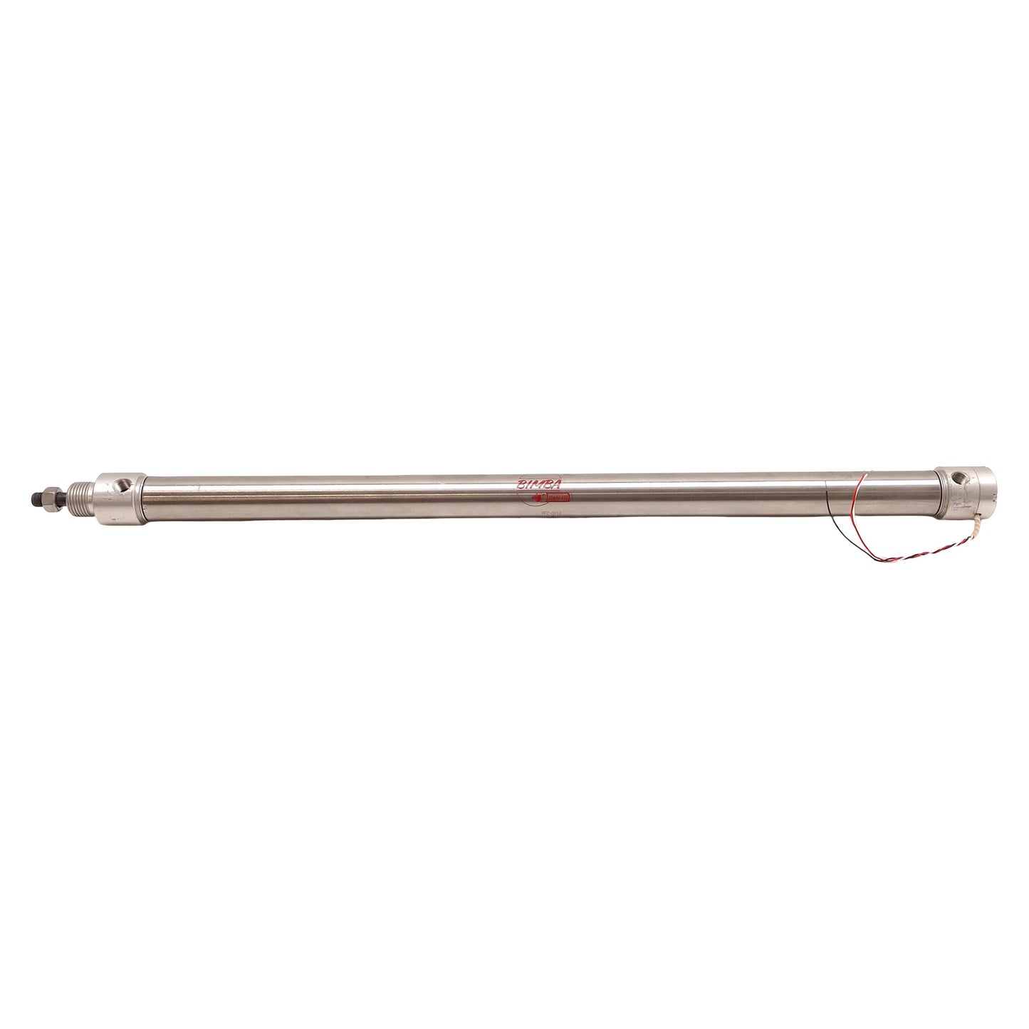 Used Bimba PFC-0918 Position Feedback Cylinder, ø1-1/16in Bore, 18in Stroke, 1/8 NPT