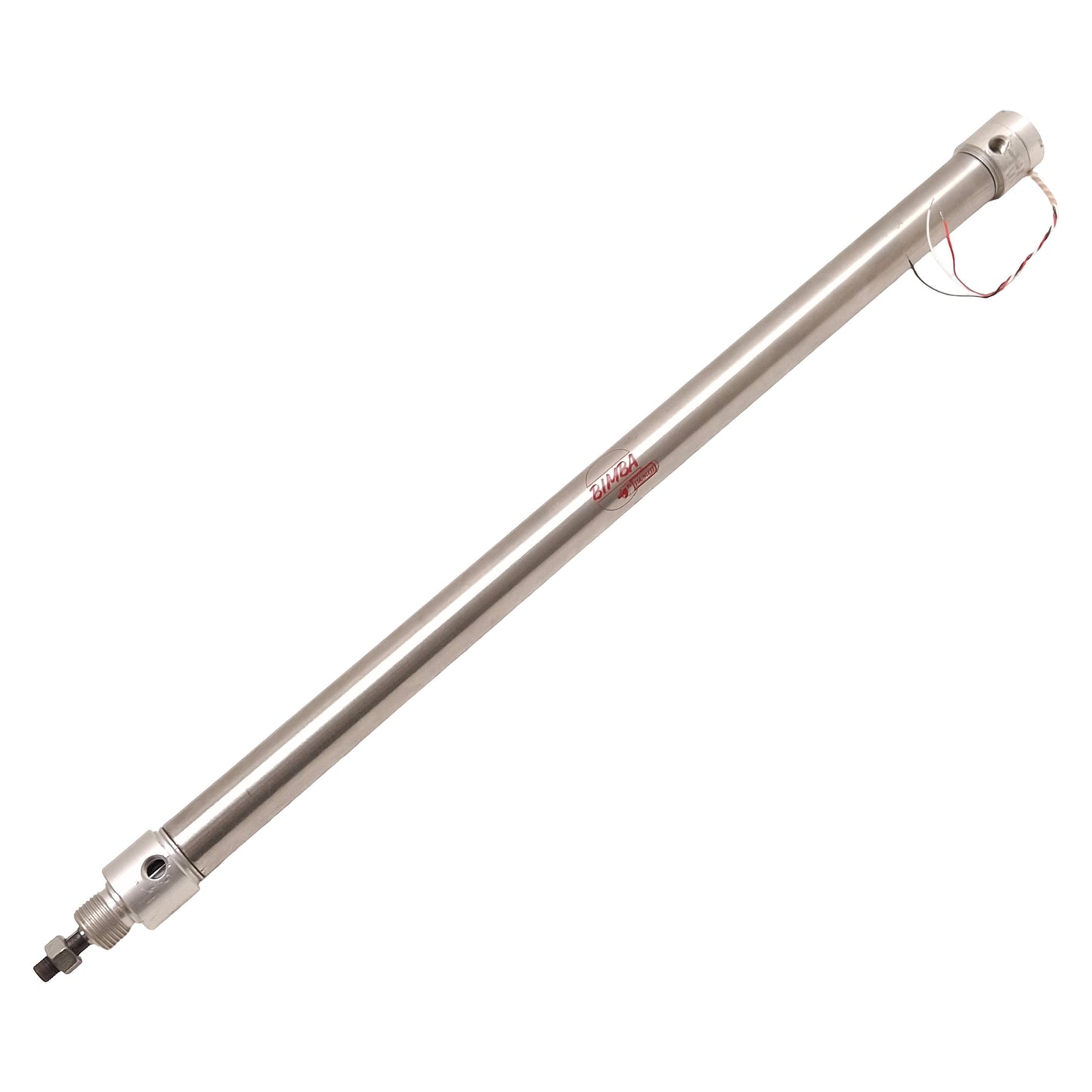 Used Bimba PFC-0918 Position Feedback Cylinder, ø1-1/16in Bore, 18in Stroke, 1/8 NPT