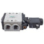Used Numatics NAF252004N000F Solenoid Valve, 3/2-Way 3/8in NPT, 24-145psi, 24VDC Coil