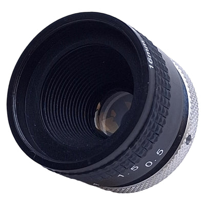 Used Banner LCF16 56522 C-Mount Lens 16mm Focal, 1/3in Format, 1.6f/ Min Aperture