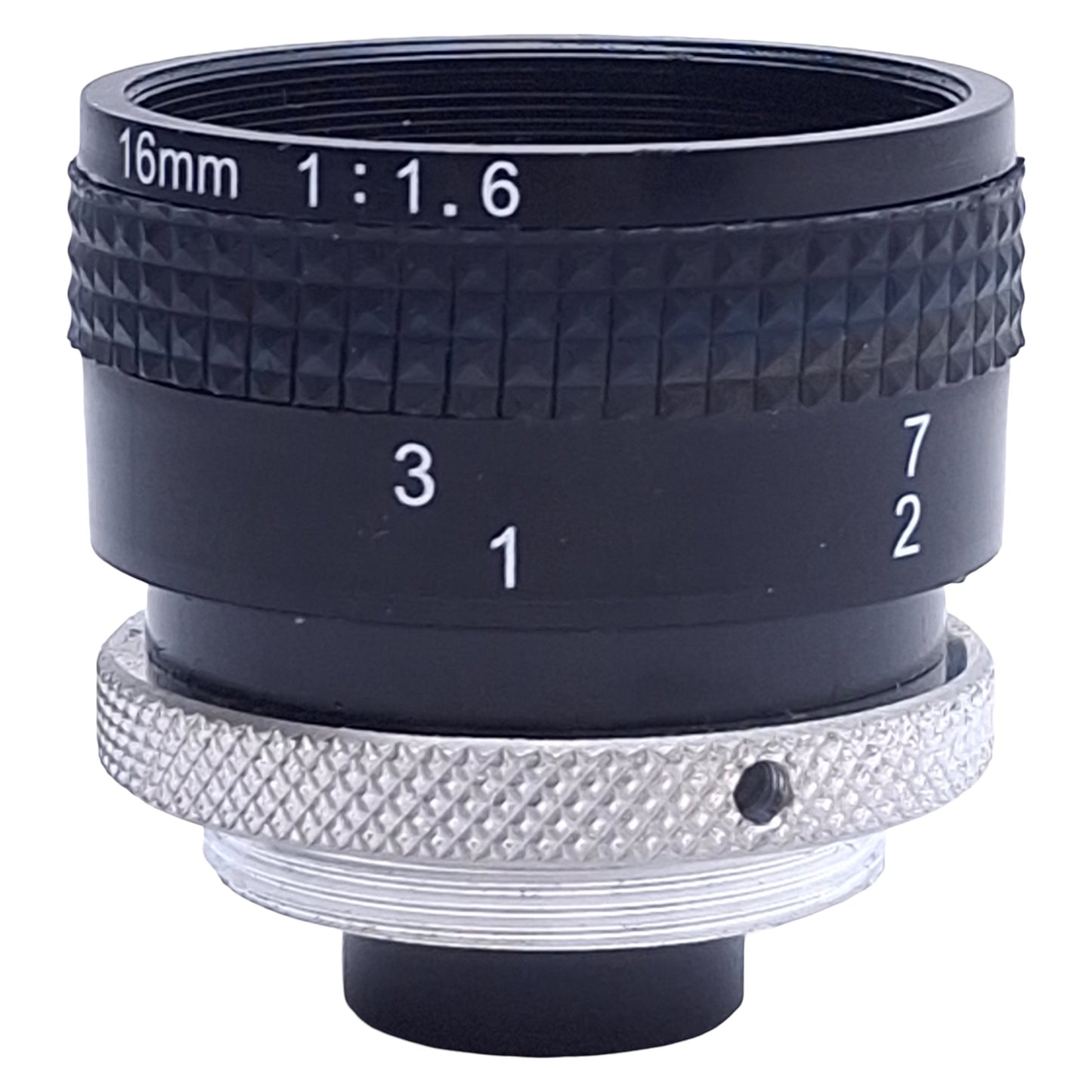 Used Banner LCF16 56522 C-Mount Lens 16mm Focal, 1/3in Format, 1.6f/ Min Aperture