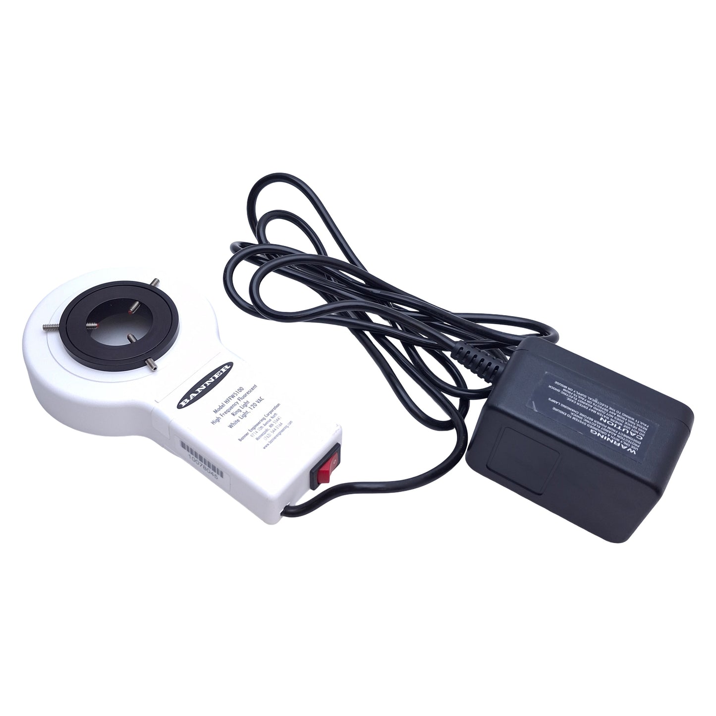 Used Banner HFFW5100 Florescent Right Light For PresencePLUS Vision Sensors, 120VAC