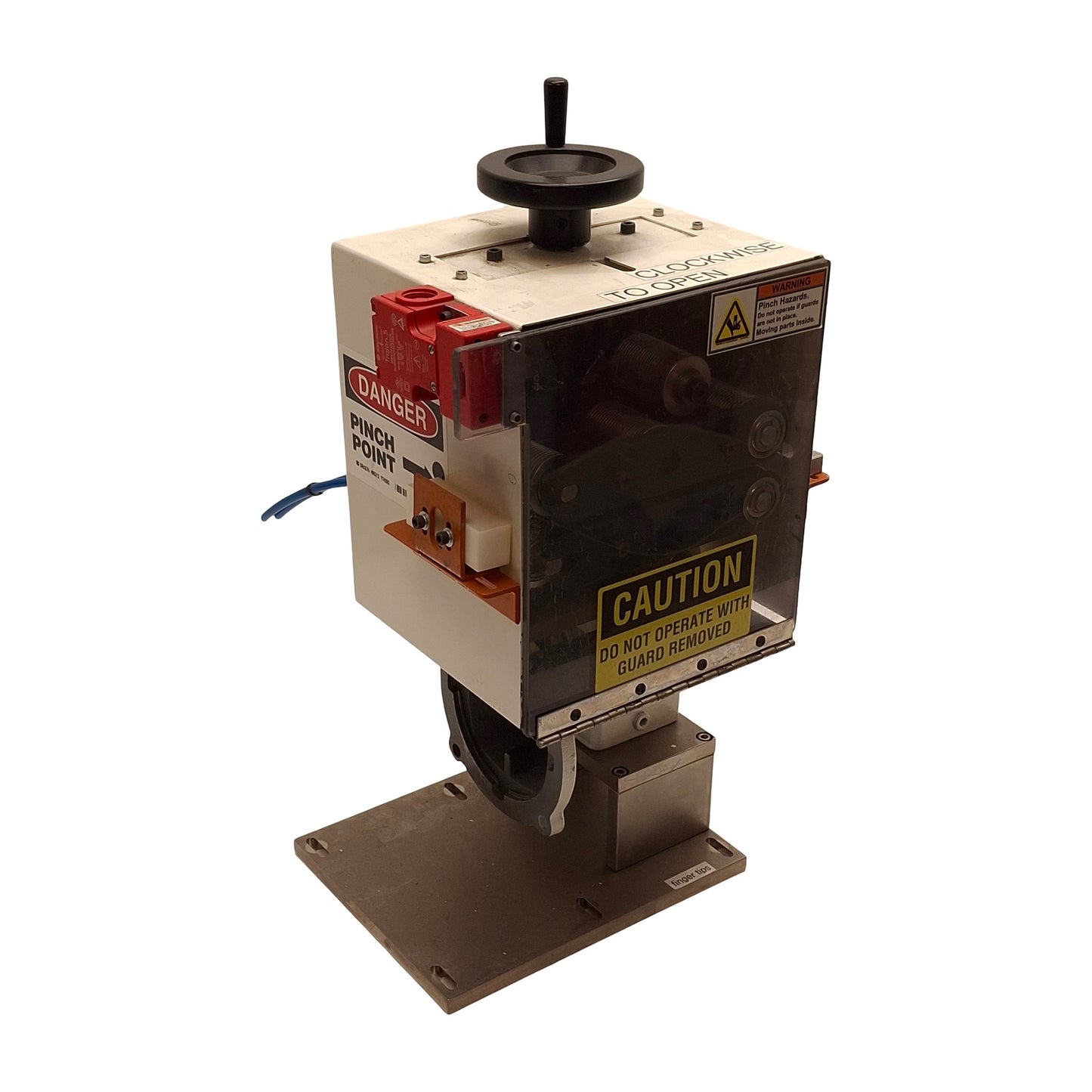 Used RDN Mfg 206-2 Extrusion Puller Head 2in Belt Width, 1/2in OD Capacity, 6in L