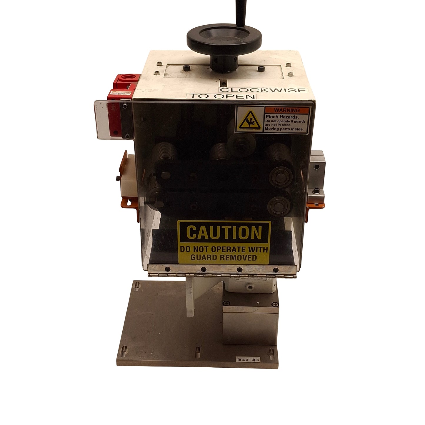 Used RDN Mfg 206-2 Extrusion Puller Head 2in Belt Width, 1/2in OD Capacity, 6in L