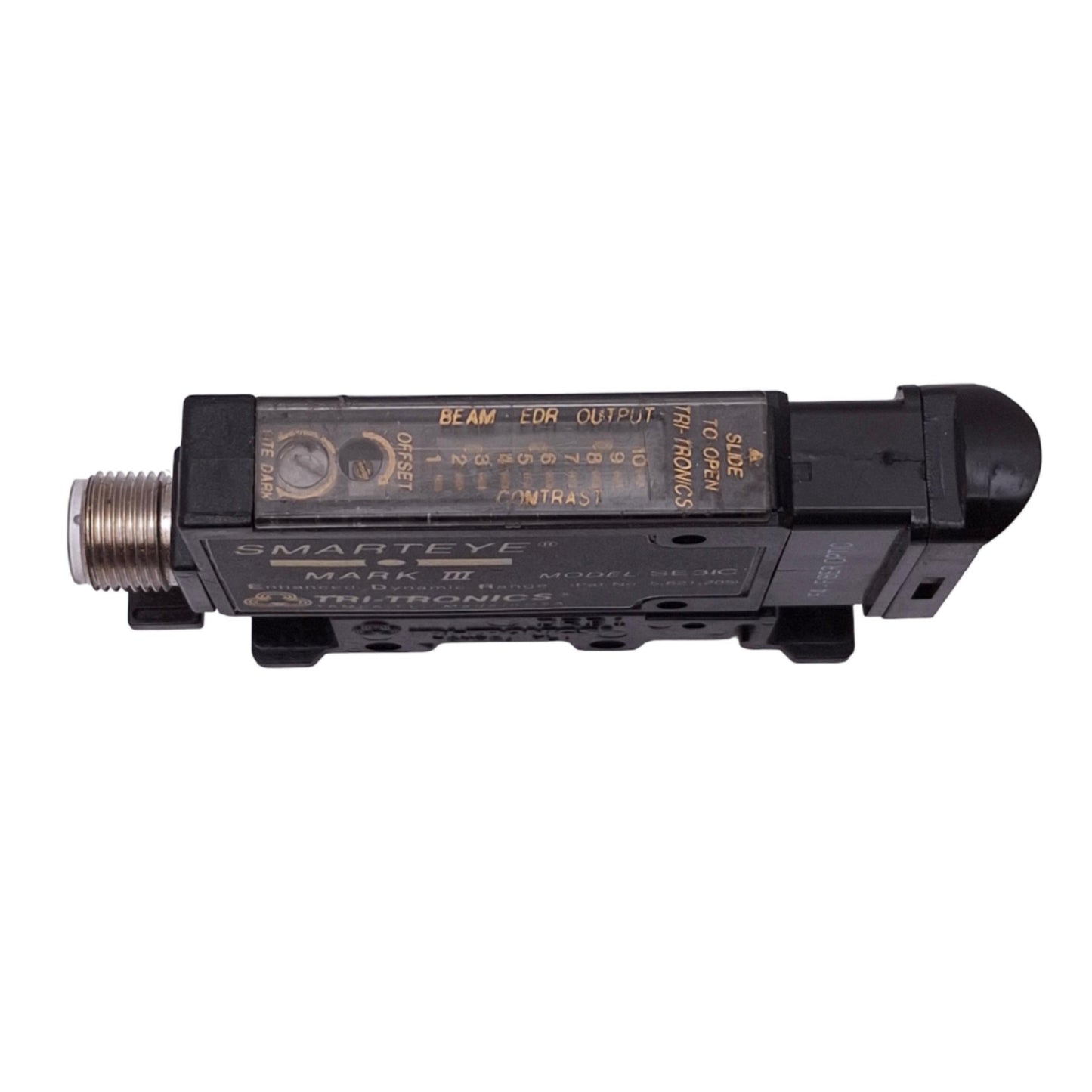 Used Tri-Tronics SE3IC SMARTEYE III Photoelectric Sensor, 12-24VDC, NPN/PNP Out