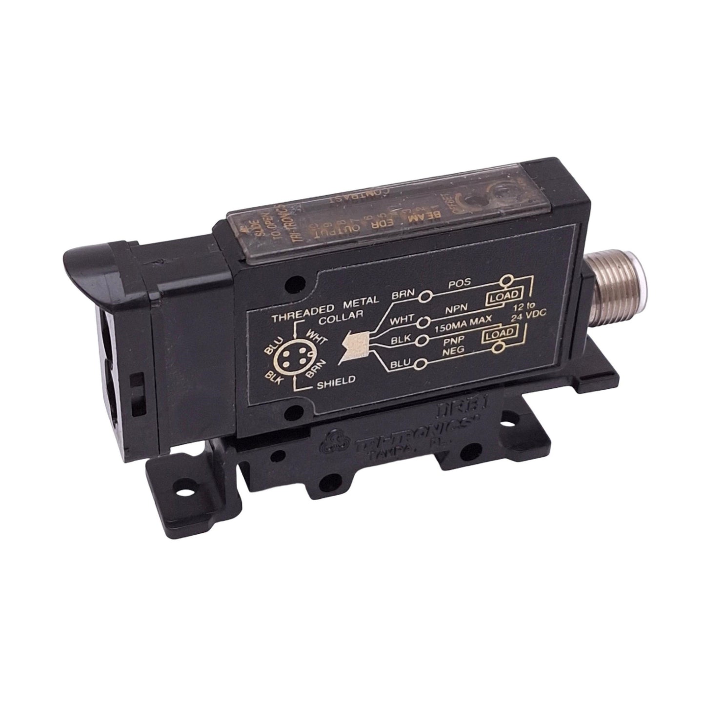 Used Tri-Tronics SE3IC SMARTEYE III Photoelectric Sensor, 12-24VDC, NPN/PNP Out