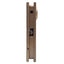 Used WireCrafters SDLKXKD Sliding Door Lock w/ 2x Keys, Steel, Gold, Bolt-On Mount