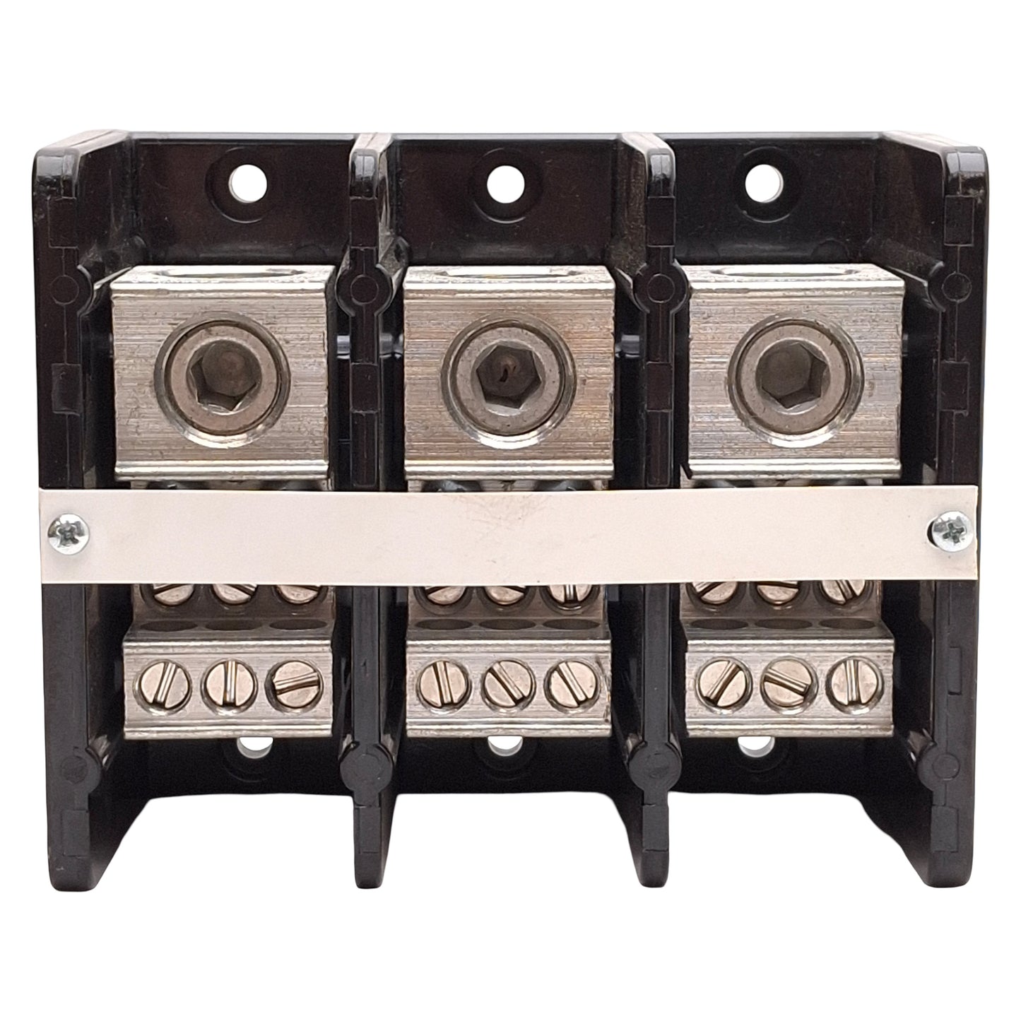 New Allen Bradley 1492-PD3163 Power Distribution Block, 3-Pole, 1-Line 6-Load, 335A