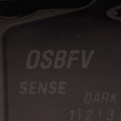 Used Banner OSBFV / OPBT2QDH OMNI-BEAM Sensor Head & Power Block, Red 650nm, 10-30VDC