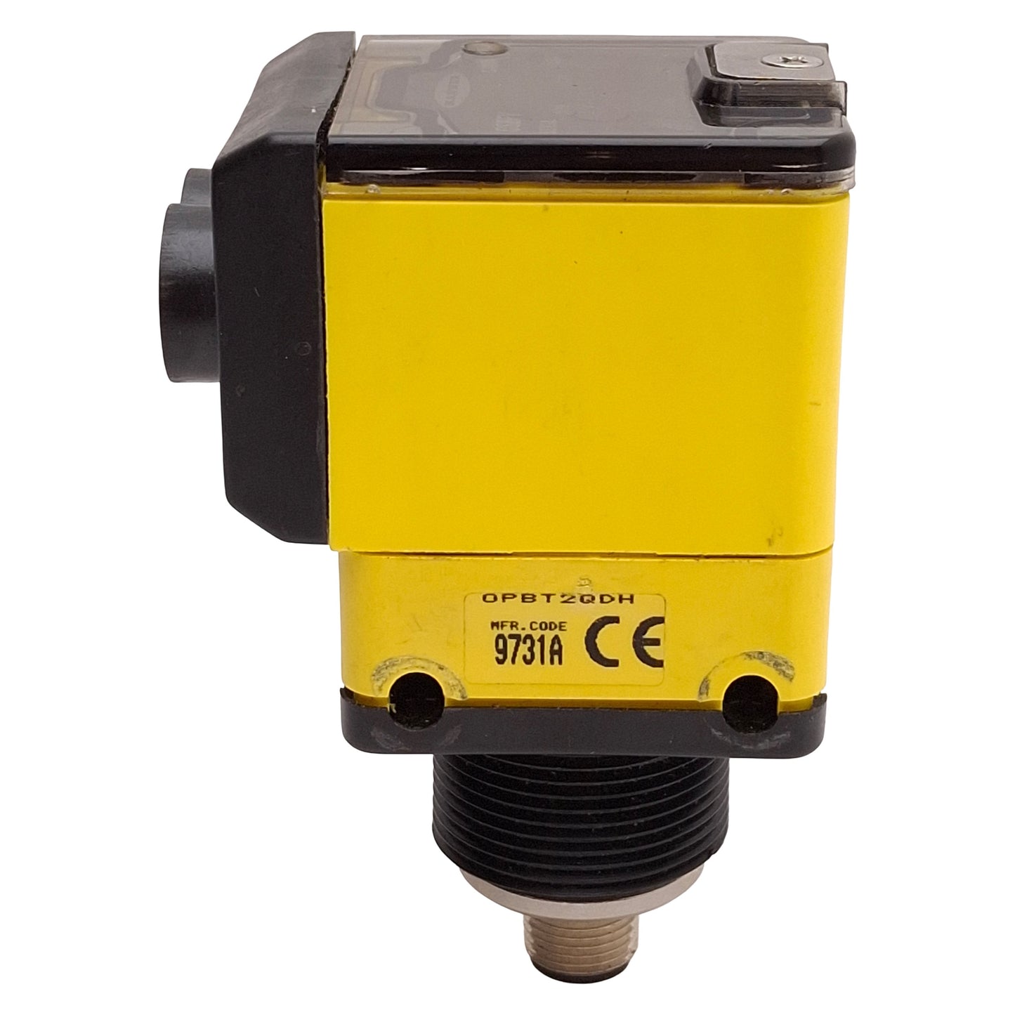 Used Banner OSBFV / OPBT2QDH OMNI-BEAM Sensor Head & Power Block, Red 650nm, 10-30VDC