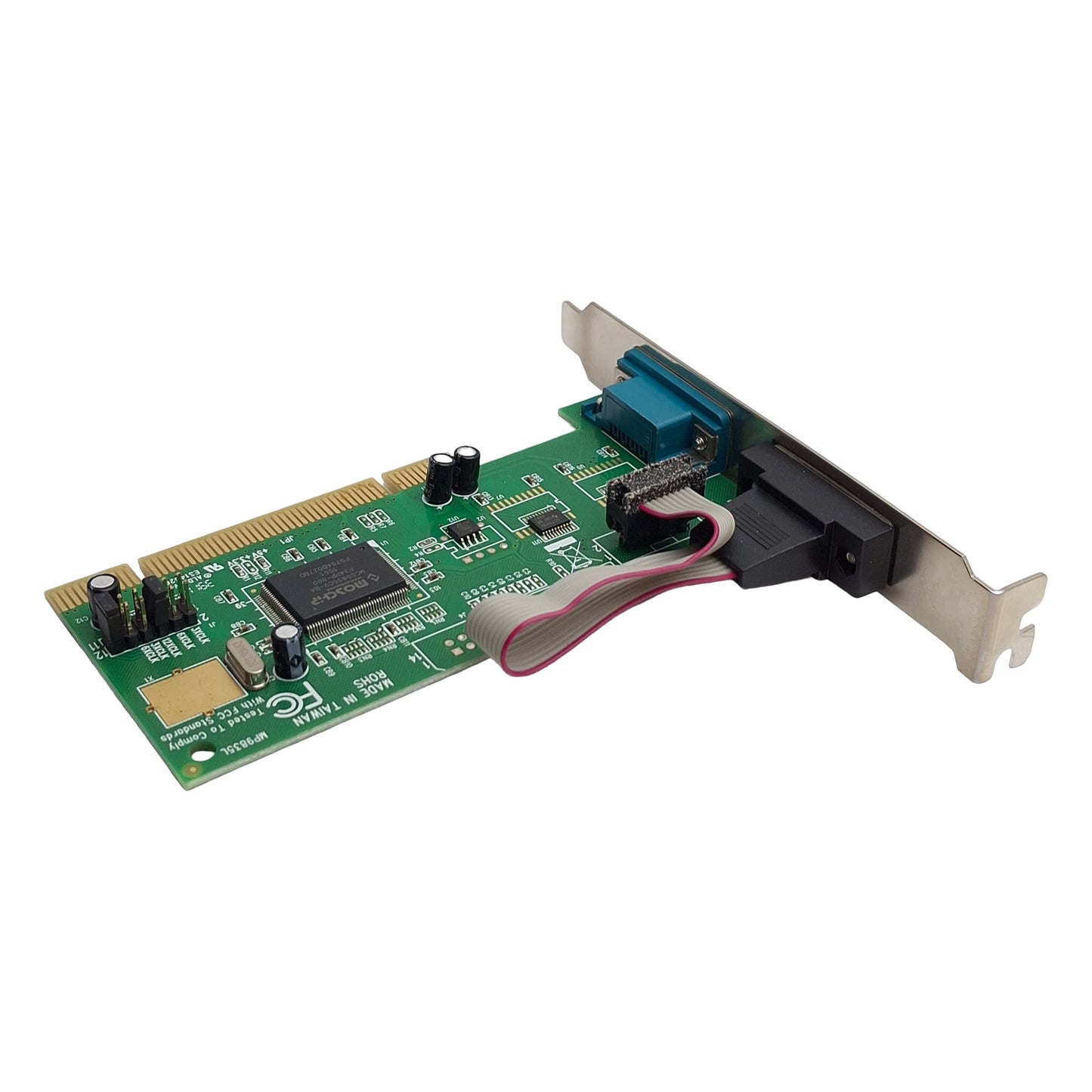 Used Startech PCI2S550 RS232 Serial Adapter, 2-Port, Up To 115.2Kbps, w/ 16550 UART