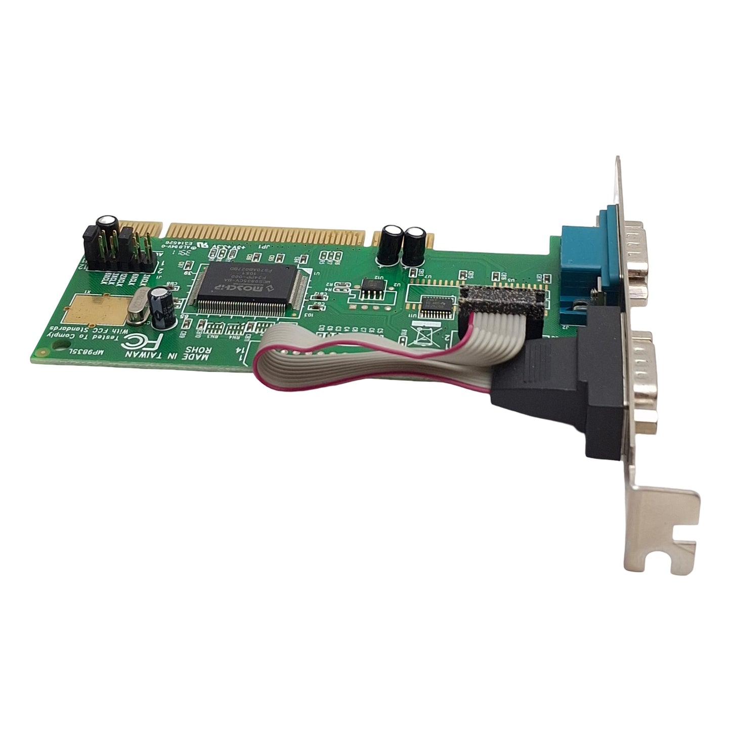 Used Startech PCI2S550 RS232 Serial Adapter, 2-Port, Up To 115.2Kbps, w/ 16550 UART