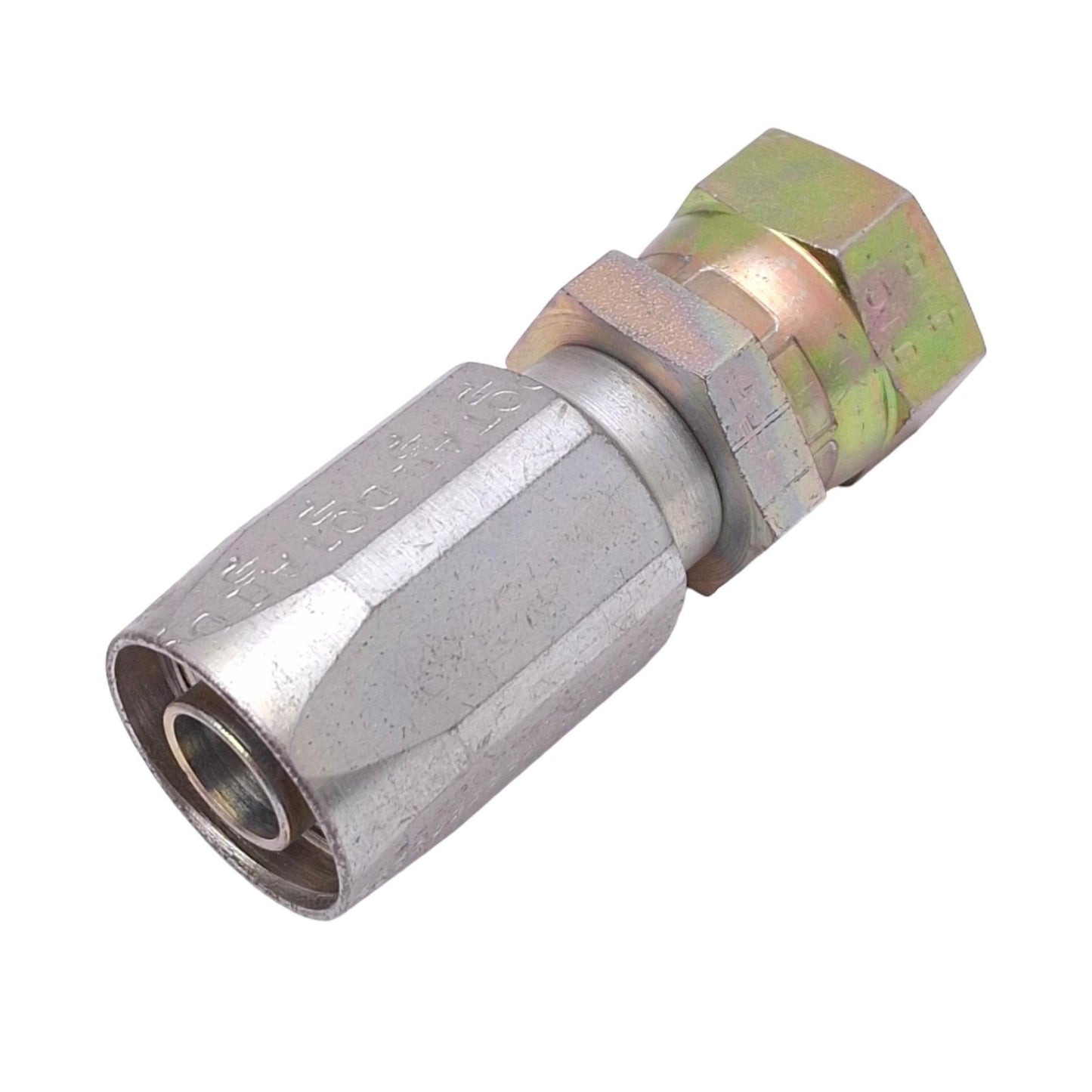 New Parker R5-12-608 Hose Fitting, 5/8in R5-12 Hose to 1/2in JIC Female, 2000psi