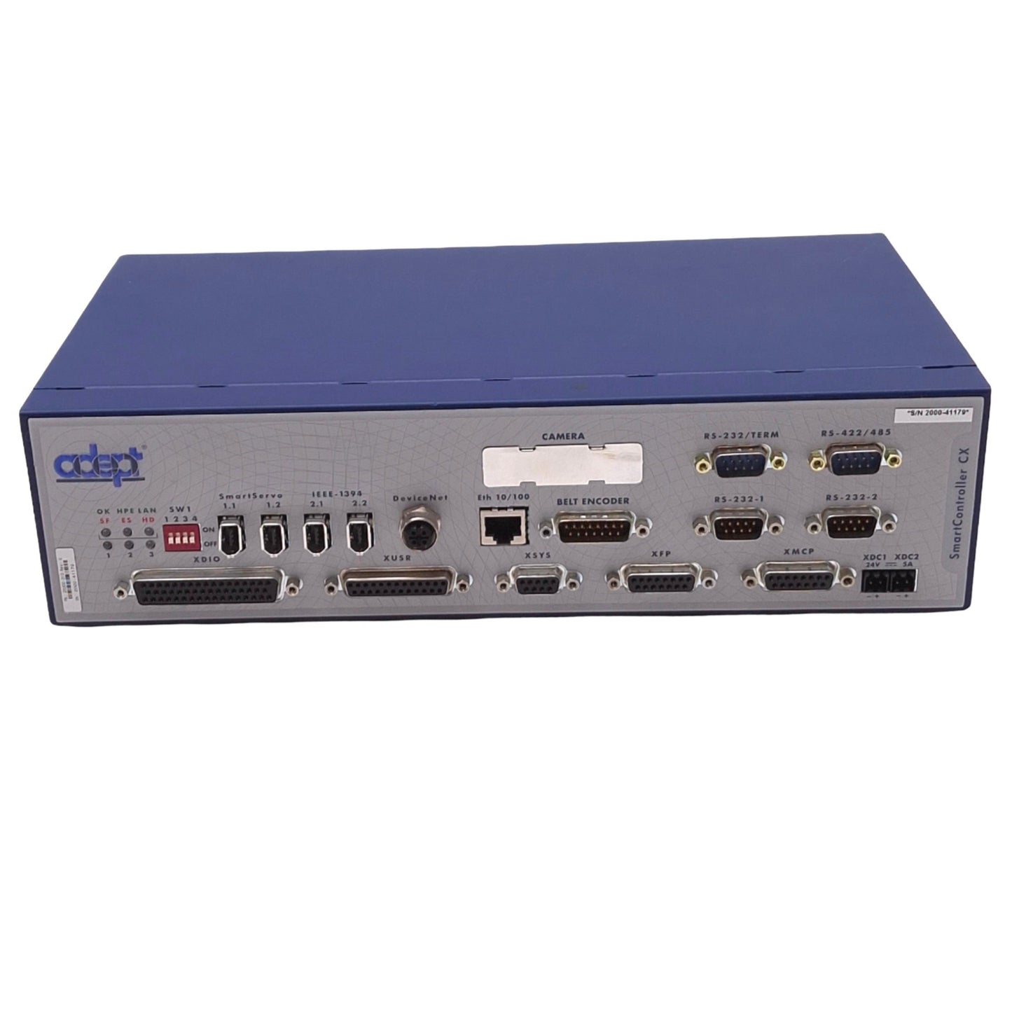 Used Adept 20000-310 Rev. U Smart Robot Controller CX, IEEE-1394 I/O, 24VDC