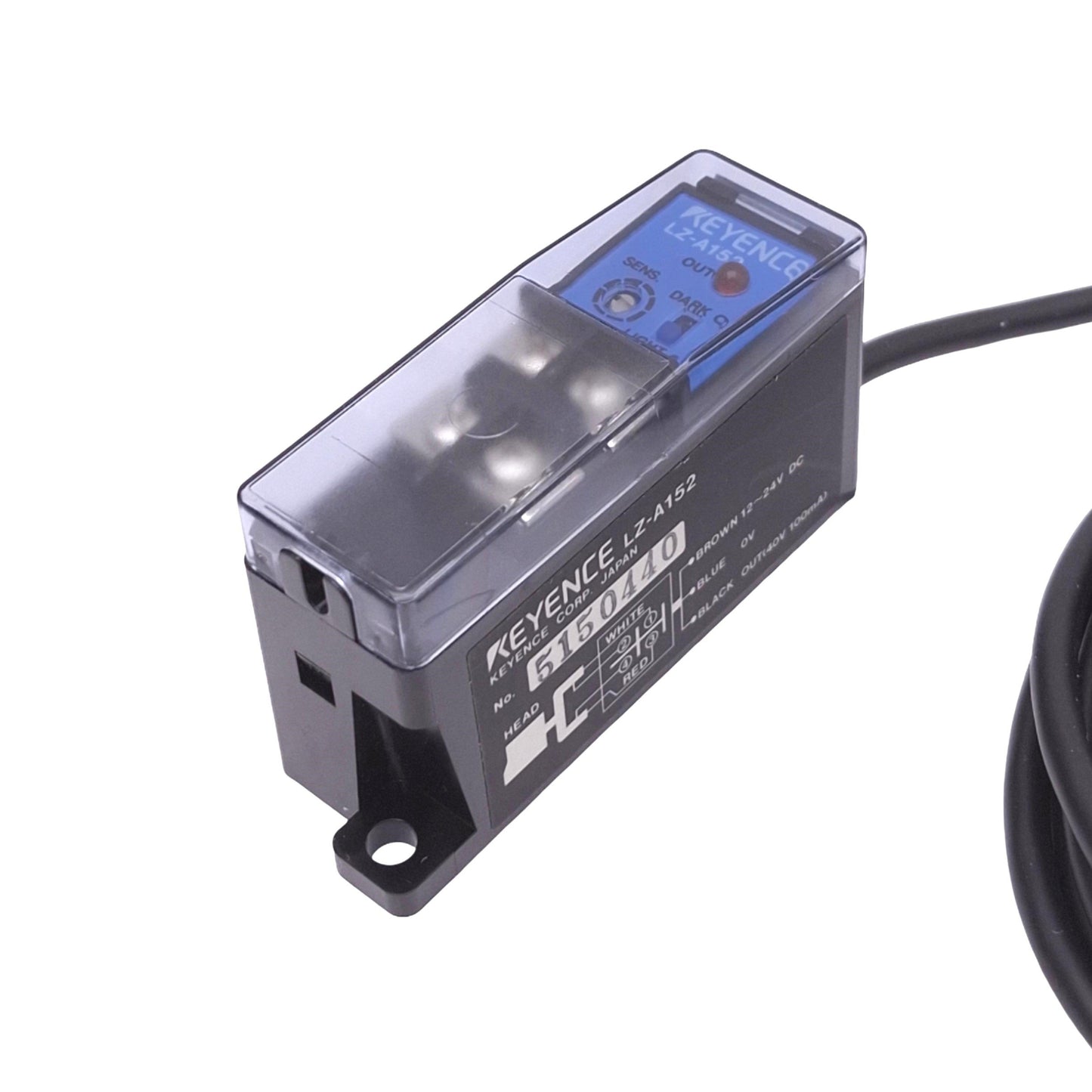 New – Open box Keyence LZ-A152 Photoelectric Laser Sensor Amplifier Unit, NPN, 12-24VDC 60mA