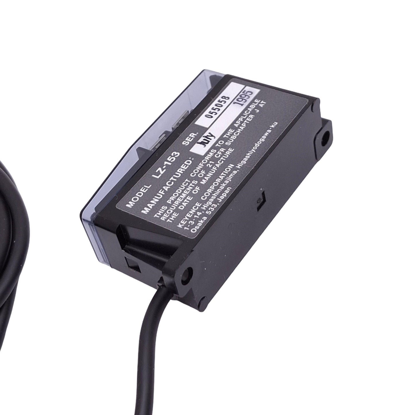 New – Open box Keyence LZ-A152 Photoelectric Laser Sensor Amplifier Unit, NPN, 12-24VDC 60mA