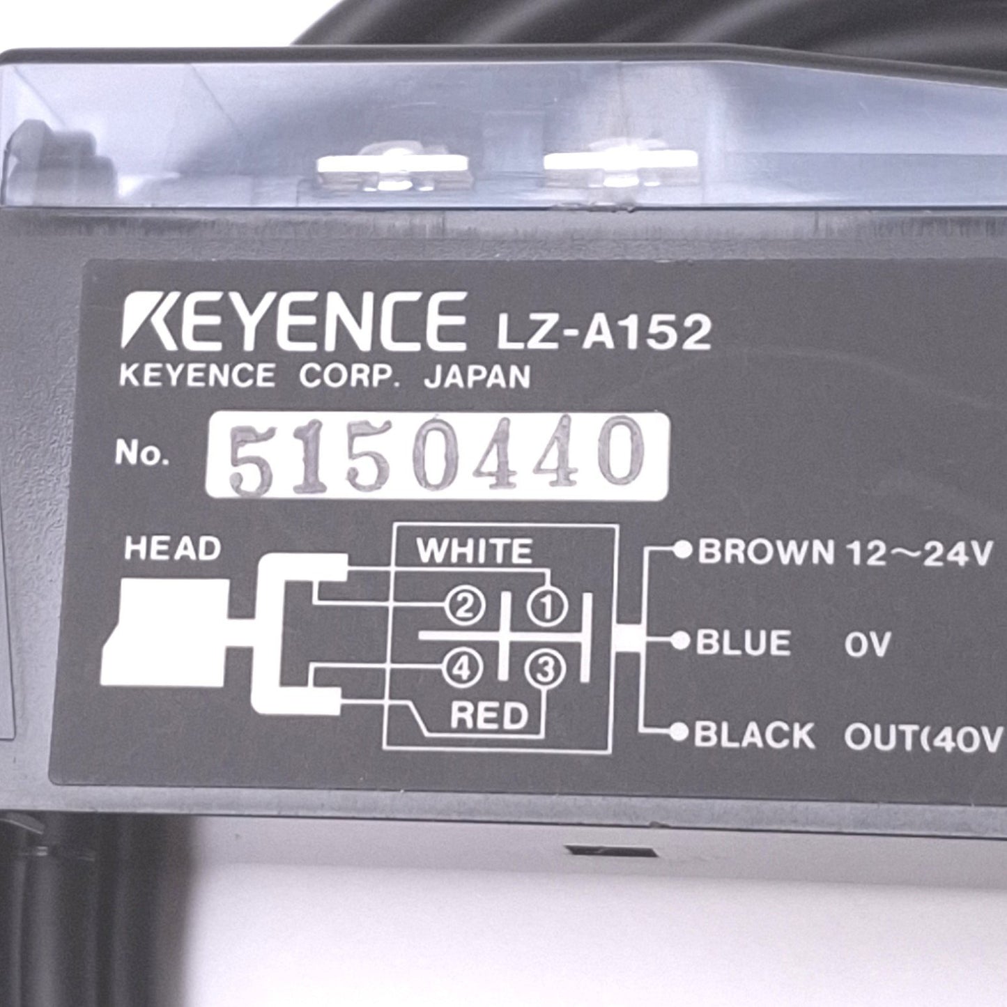New – Open box Keyence LZ-A152 Photoelectric Laser Sensor Amplifier Unit, NPN, 12-24VDC 60mA
