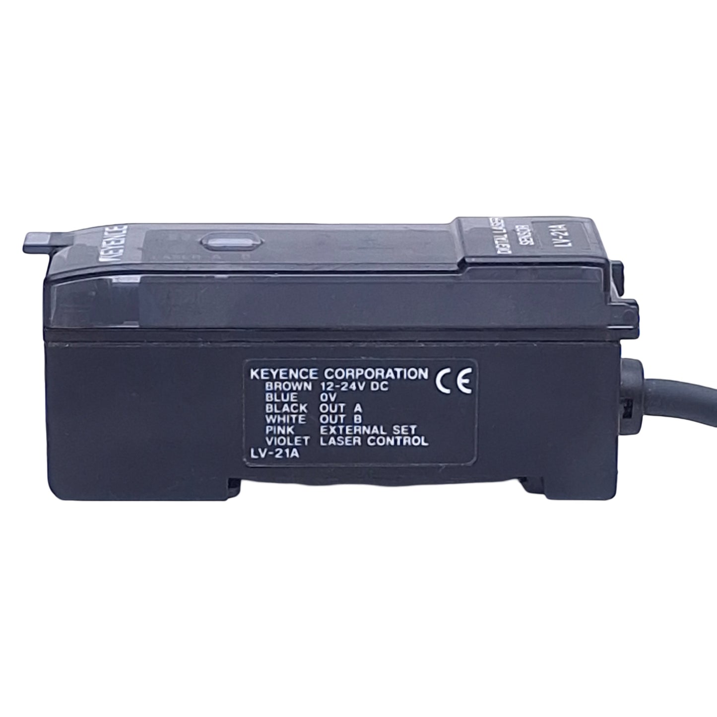 New – Open box Keyence LV-21A Laser Sensor Amplifier Unit 2-Channel, NPN, 12-24VDC 125mA