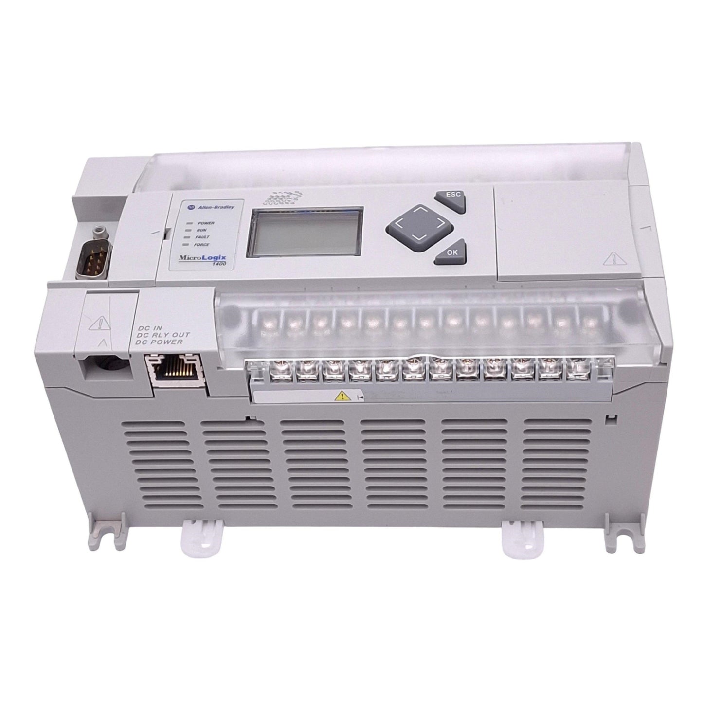 Used Allen Bradley 1766-L32BXB C MicroLogix 1400 Controller, 32-Point, 24VDC