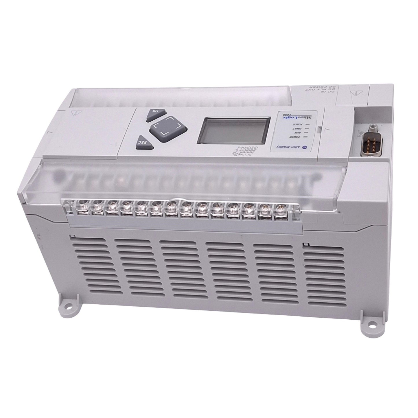 Used Allen Bradley 1766-L32BXB C MicroLogix 1400 Controller, 32-Point, 24VDC
