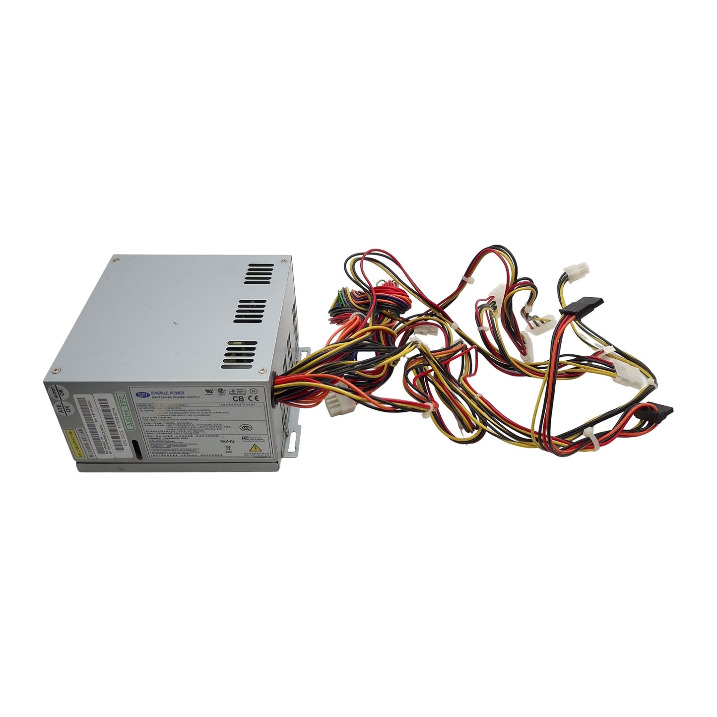 Used Sparkle Power FSP400-60GLC ATX PC Power Supply, 400Watts, 90-265VAC Input