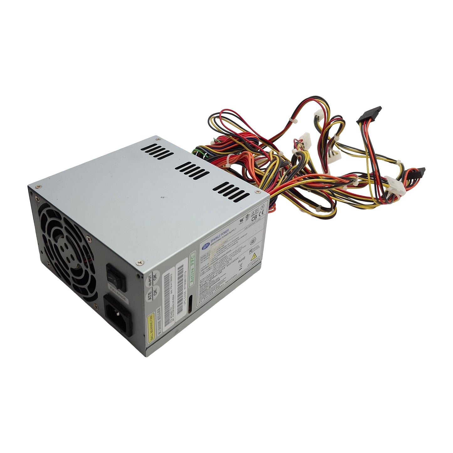 Used Sparkle Power FSP400-60GLC ATX PC Power Supply, 400Watts, 90-265VAC Input