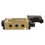 Used Norgren MK01CDA75ALPA Solenoid Valve, 5/2-Way, 150psig, 1/8in NPT, 24VDC Coil