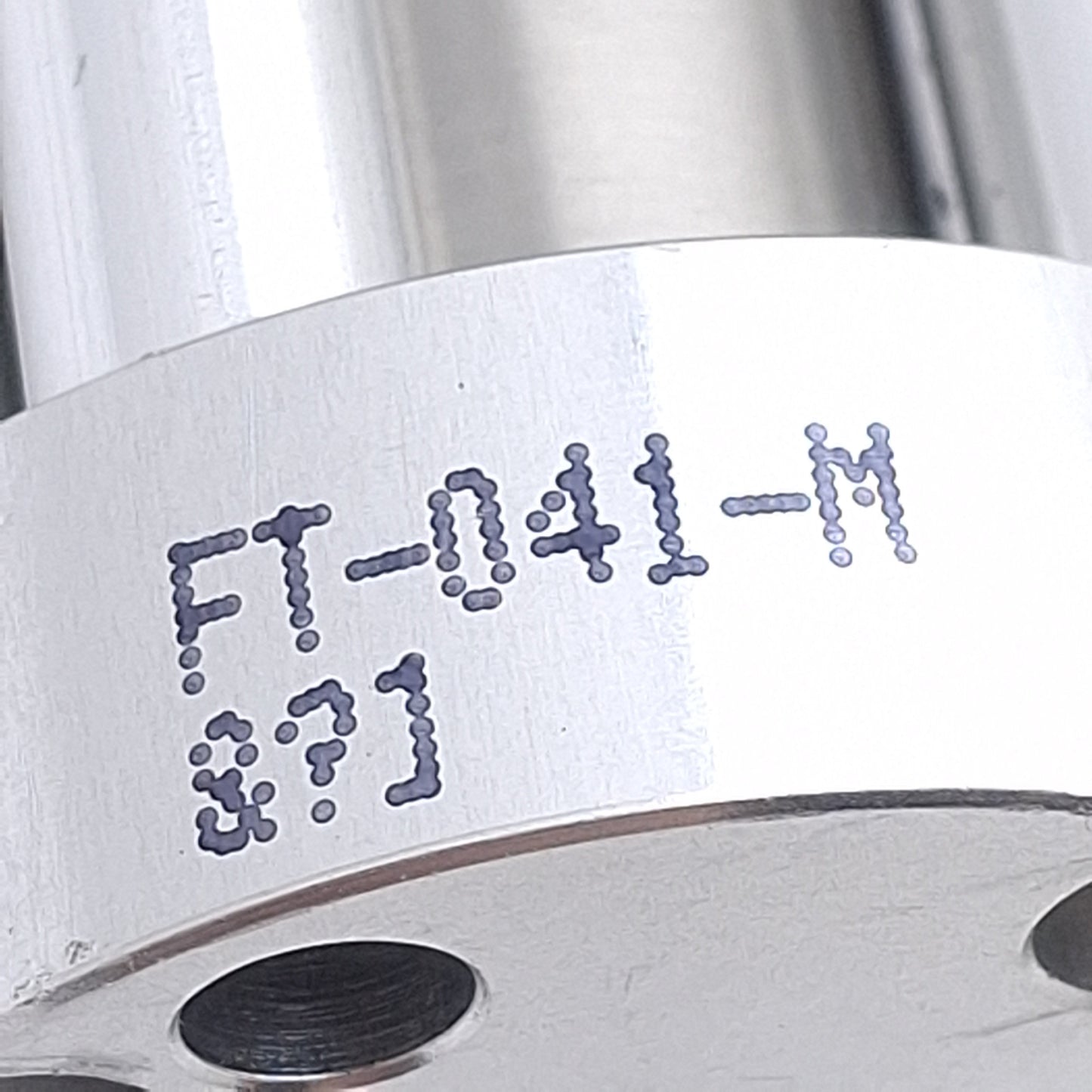 Used Bimba FT-041-M Pneumatic Cylinder, ø3/4in Bore, 1in Stroke, #10-32, 200psi