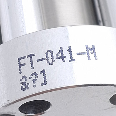 Used Bimba FT-041-M Pneumatic Cylinder, ø3/4in Bore, 1in Stroke, #10-32, 200psi