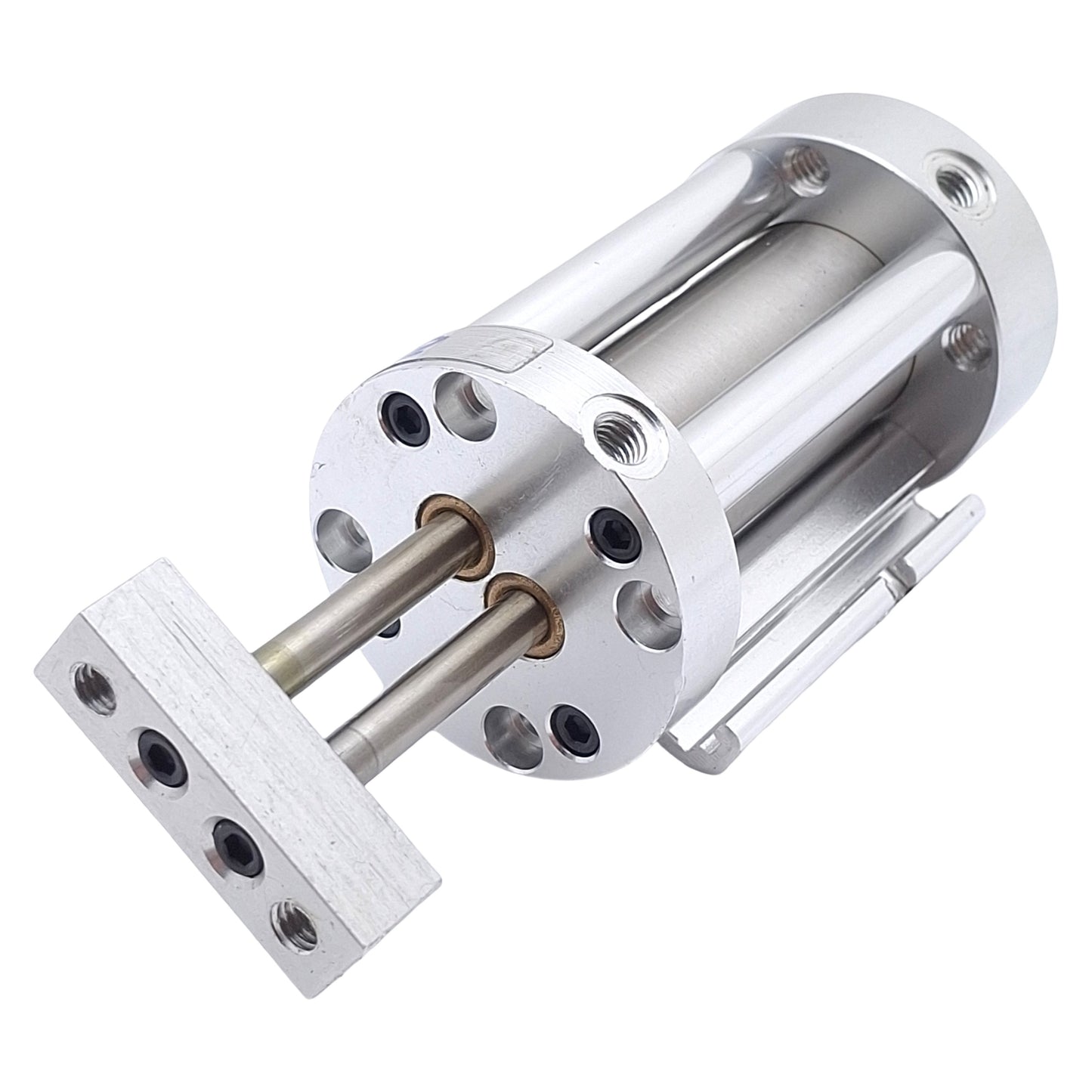 Used Bimba FT-041-M Pneumatic Cylinder, ø3/4in Bore, 1in Stroke, #10-32, 200psi