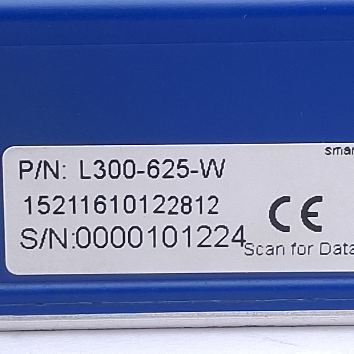 Used Smart Vision Lights L300-625-W Linear Connect-a-Light 24VDC, PNP/NPN, Red, 5-Pin