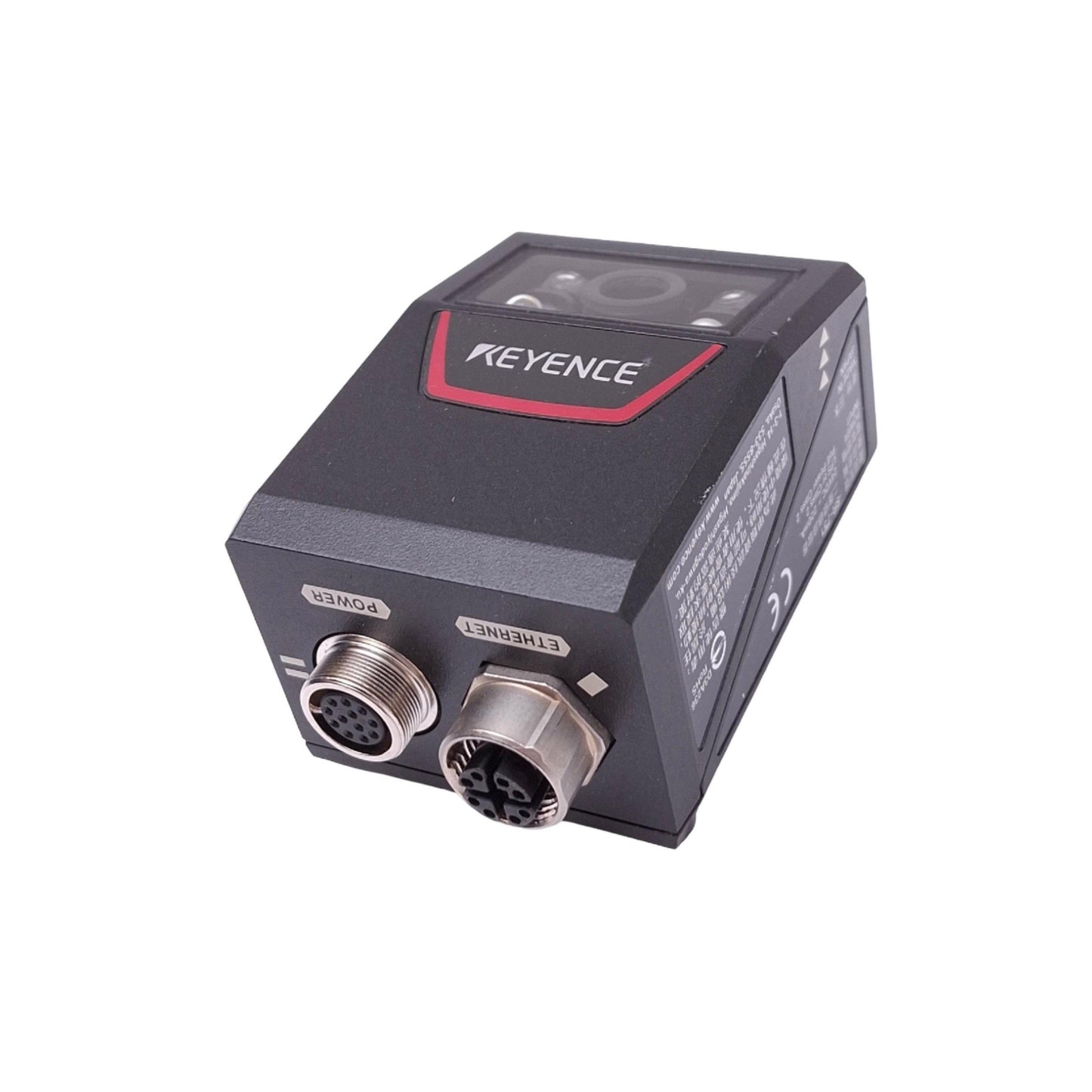 Used Keyence SR-751 Code Reader, 1D/2D, 100mm, 752x480p, Ethernet/RS232, 24VDC