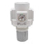 New SMC AR40-N04E-Z-B Backflow Function Pneumatic Regulator, 7-125psi Set, 1/2in NPT
