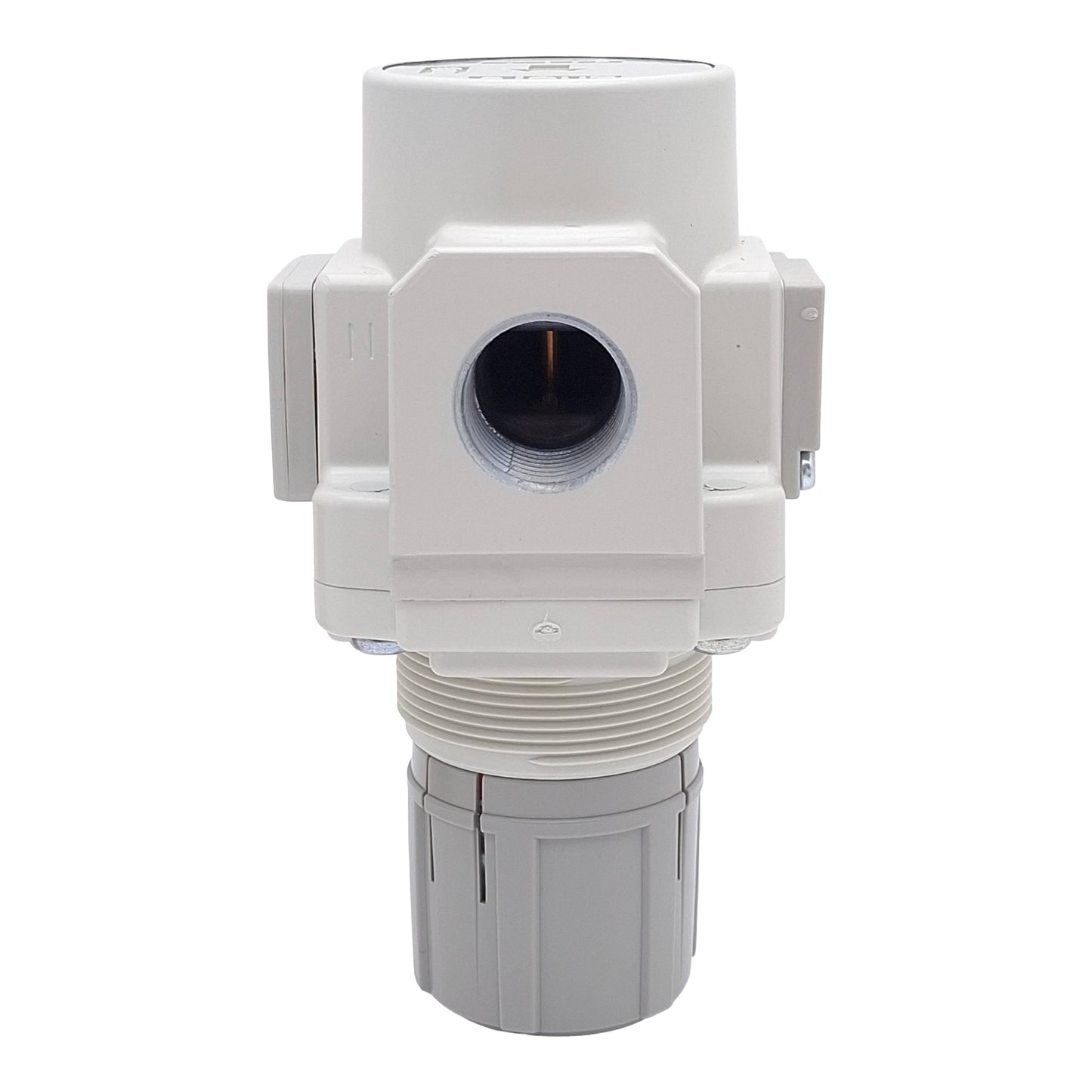 New SMC AR40-N04E-Z-B Backflow Function Pneumatic Regulator, 7-125psi Set, 1/2in NPT