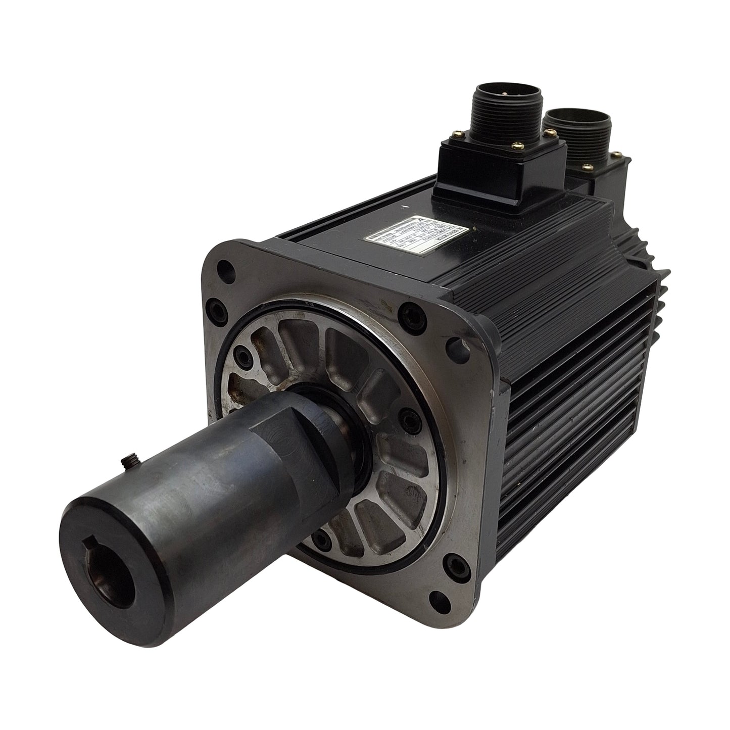 Used Yaskawa SGMG-13ASRCS Servo Motor 1300 Watts, 200V 10.7A 130mm Flange, 24mm Shaft