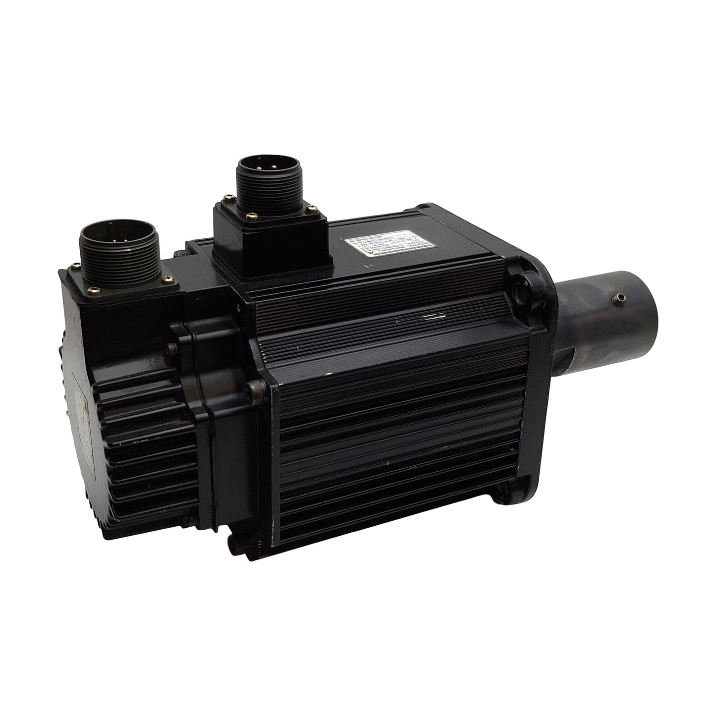Used Yaskawa SGMG-13ASRCS Servo Motor 1300 Watts, 200V 10.7A 130mm Flange, 24mm Shaft