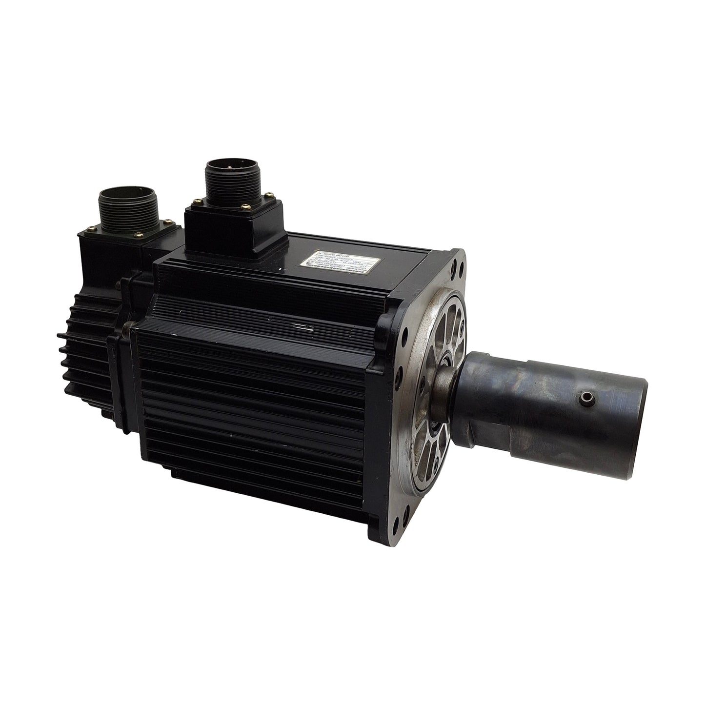 Used Yaskawa SGMG-13ASRCS Servo Motor 1300 Watts, 200V 10.7A 130mm Flange, 24mm Shaft