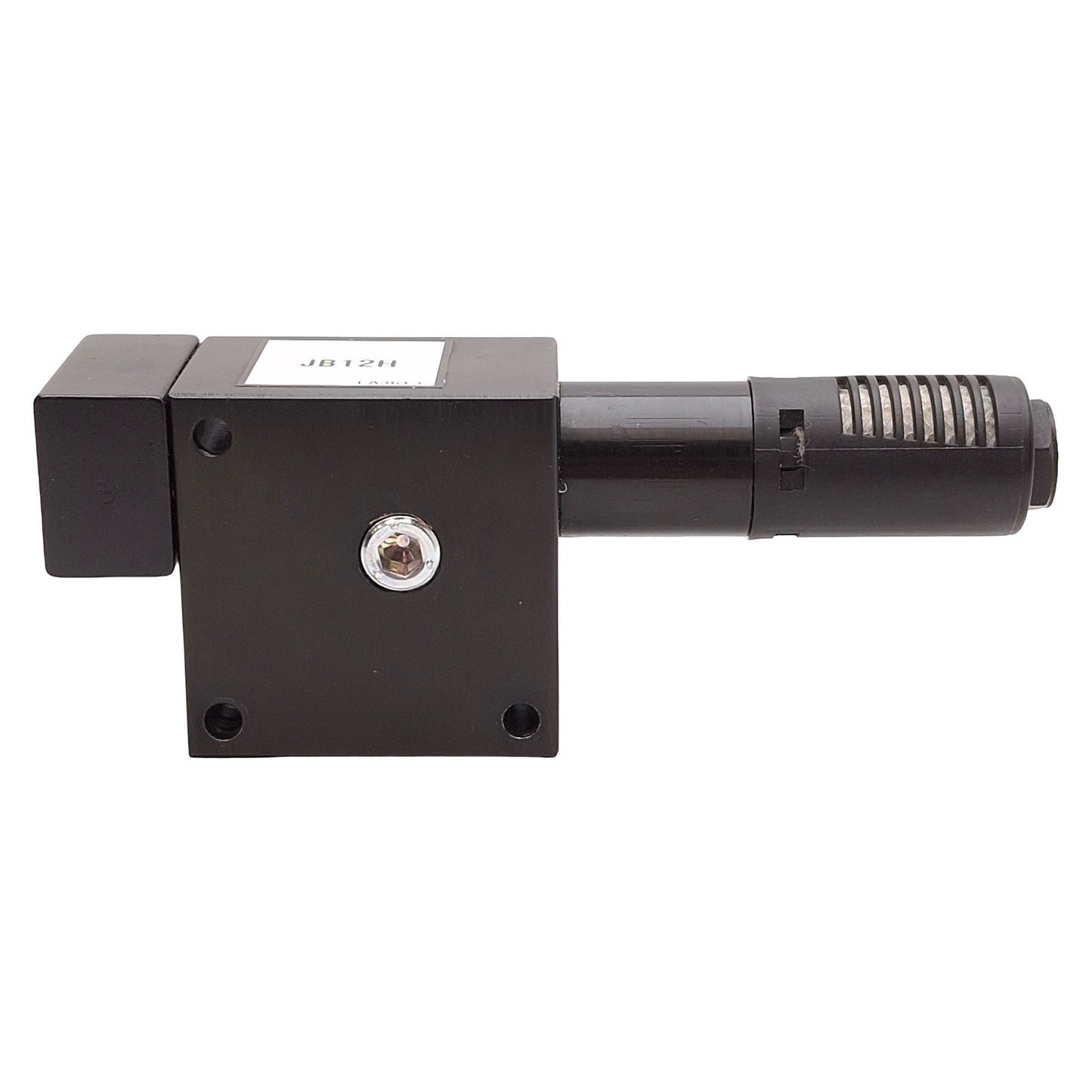 Used Anver JB12H Single-Stage Vacuum Pump, 5 bar Inlet, -27inHg Vacuum, 1/4 & 1/2 NPT