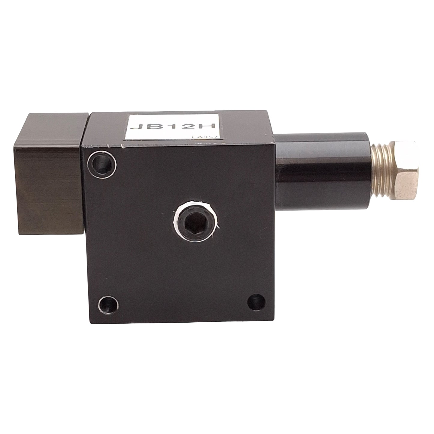 Used Anver JB12H Single-Stage Vacuum Pump, -27inHg Vacuum, 5 bar Inlet, 1/4 & 1/2 NPT