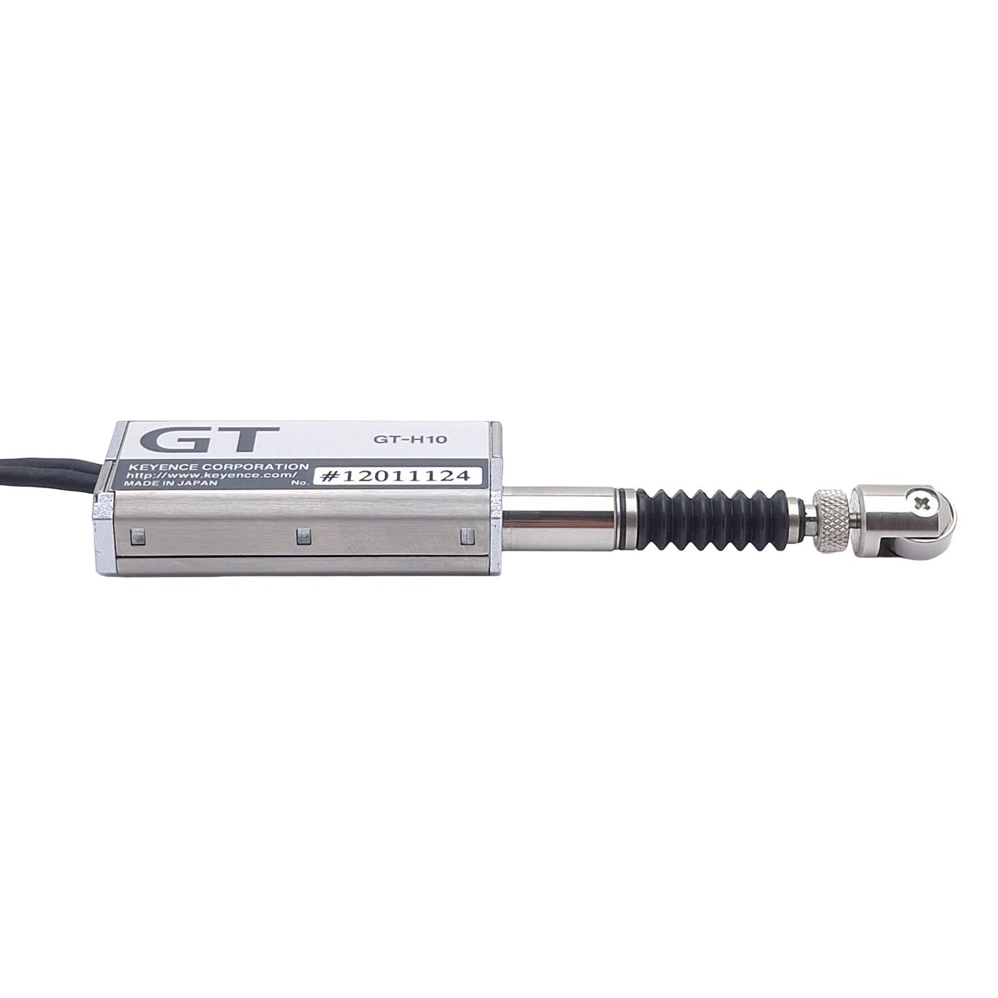 Used Keyence GT-H10 Digital Contact Sensor Head, 10mm Range, 0.8/0.9/1N Force, 10Hz
