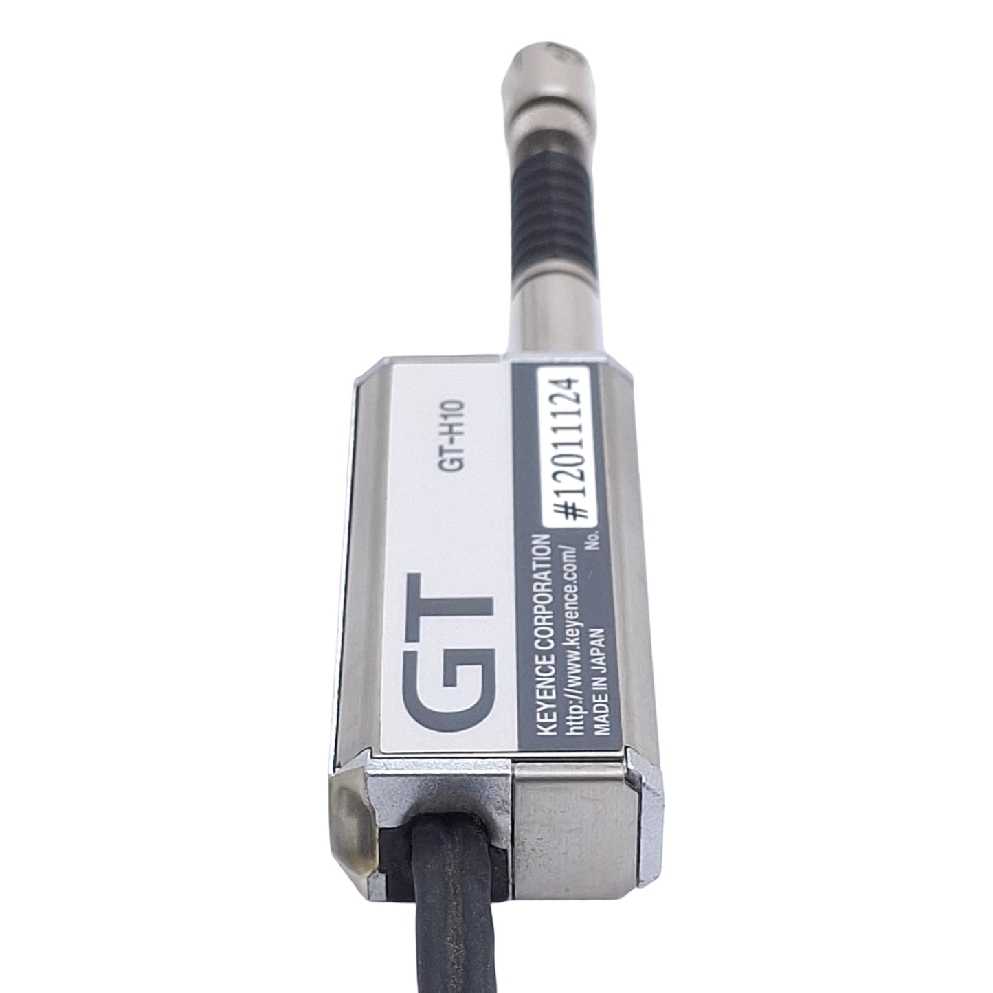 Used Keyence GT-H10 Digital Contact Sensor Head, 10mm Range, 0.8/0.9/1N Force, 10Hz