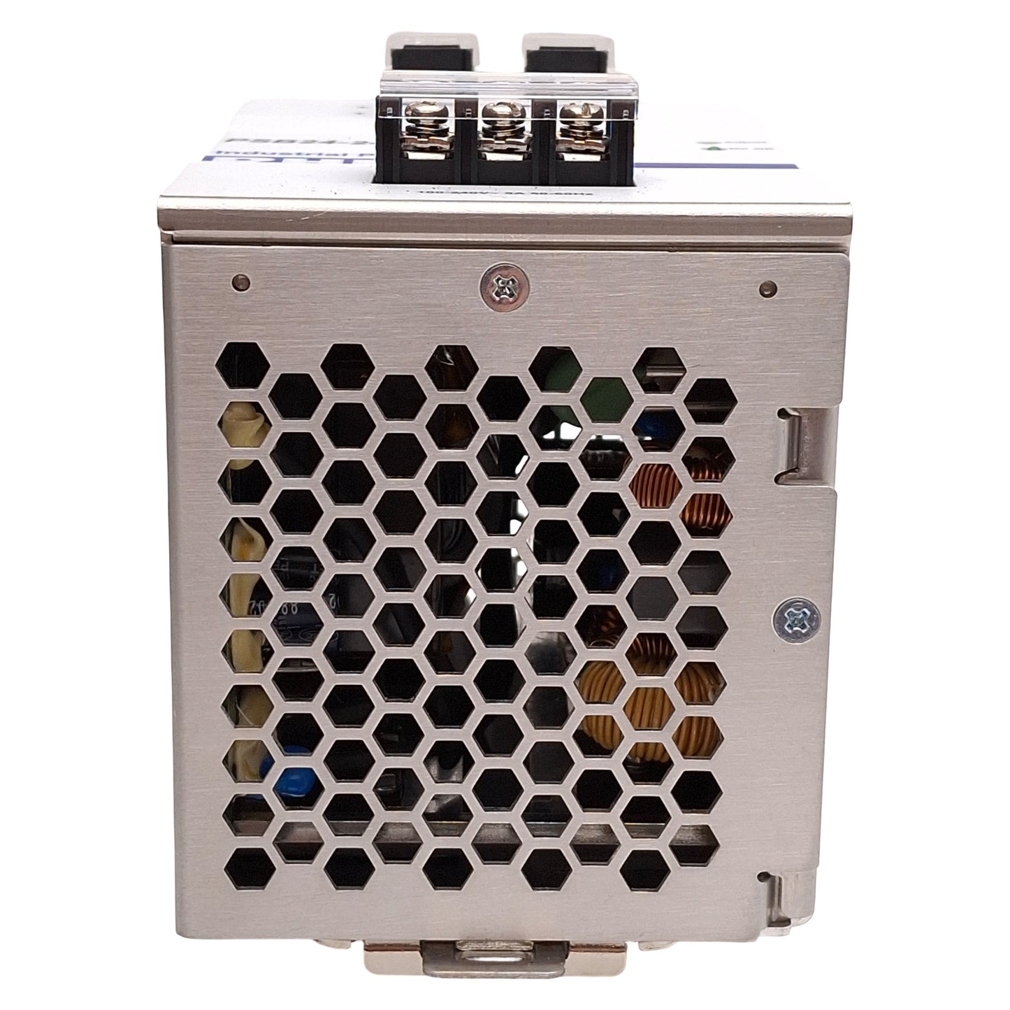 Used Rhino PSB24-240 Industrial Power Supply, 240W 24VDC 10A Out, 100-240VAC 5A In