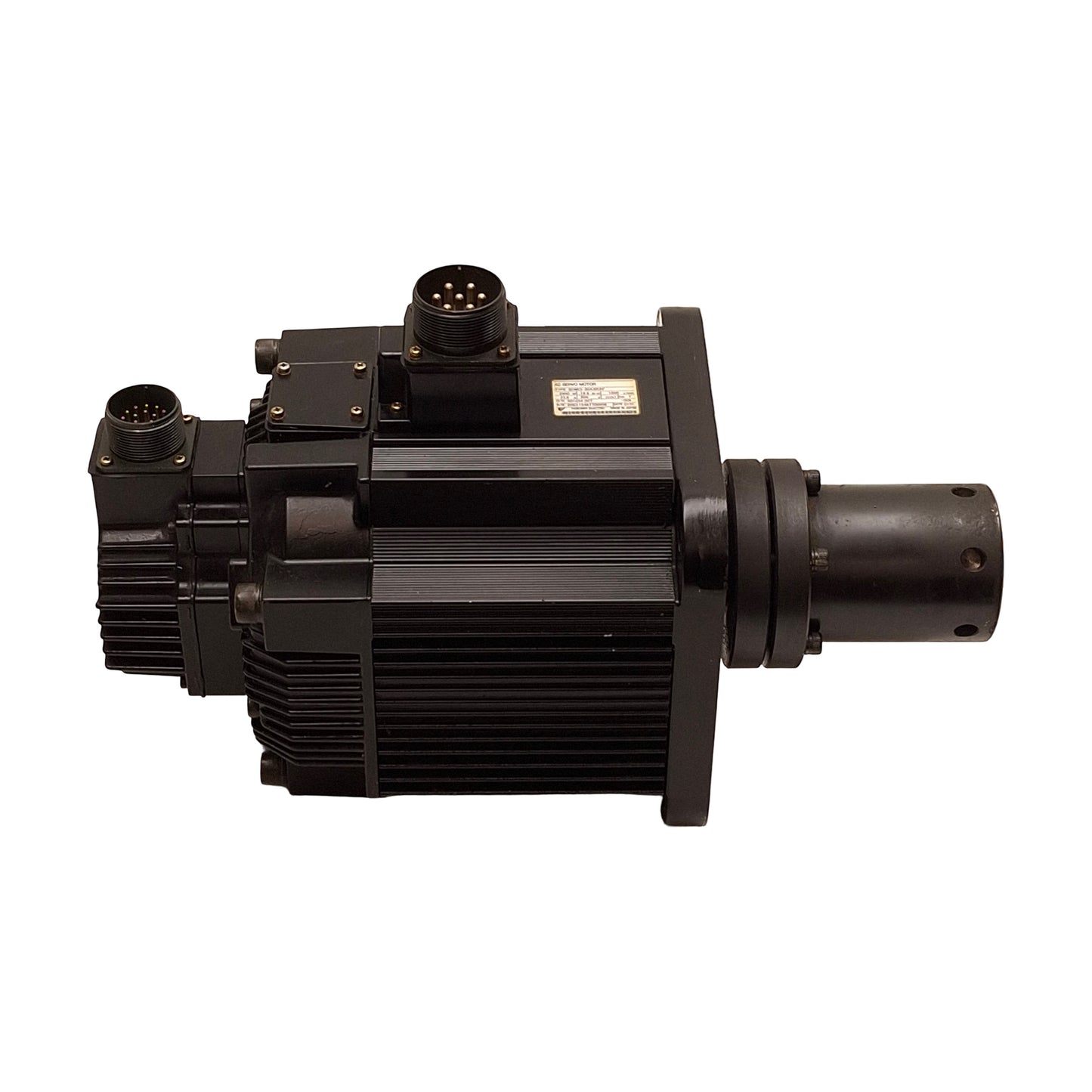 Used Yaskawa SGMG-30ASRAF Servo Motor, 3.0kW, 200VAC, 1500RPM, 15bit ABS Encoder